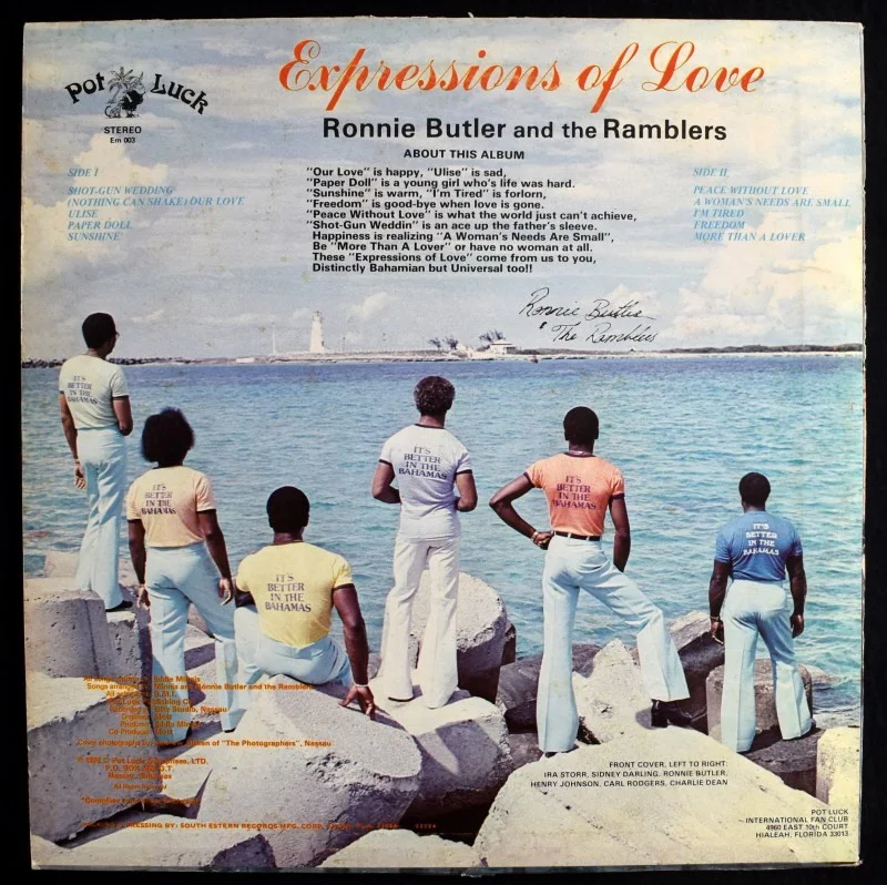 Ronnie Butler & The Ramblers - Expressions of Love [LP], изображение 2
