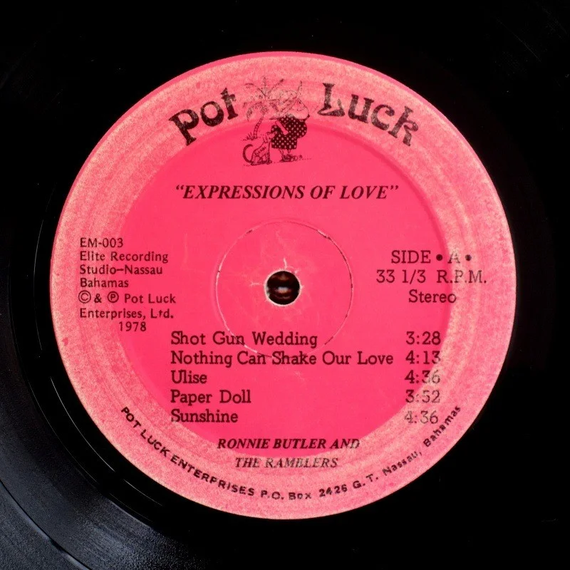 Ronnie Butler & The Ramblers - Expressions of Love [LP], изображение 3