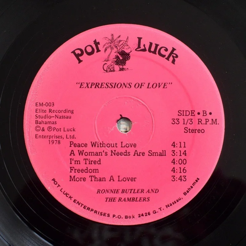 Ronnie Butler & The Ramblers - Expressions of Love [LP], изображение 4