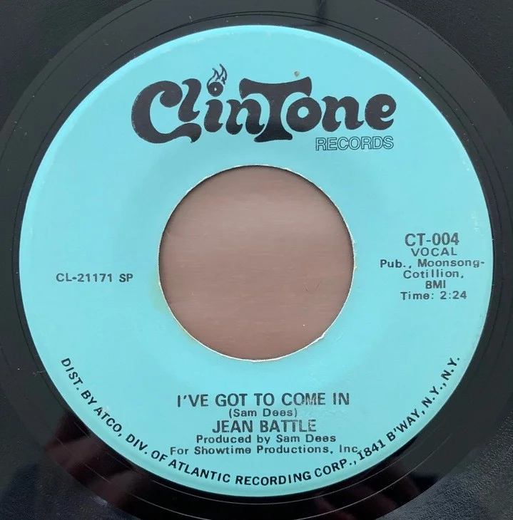 Jean Battle - Unsatisfied Woman / I've Got To Come In (7" Single), image 2