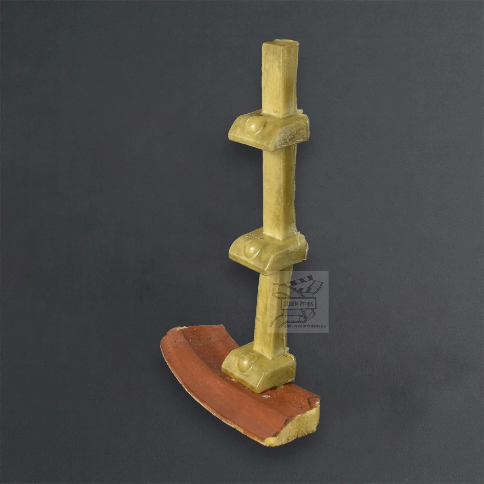 Doctor Who Evolution of the Daleks 2007 SFX Dalek Mock-up Neck Ring Section Prop, image 3
