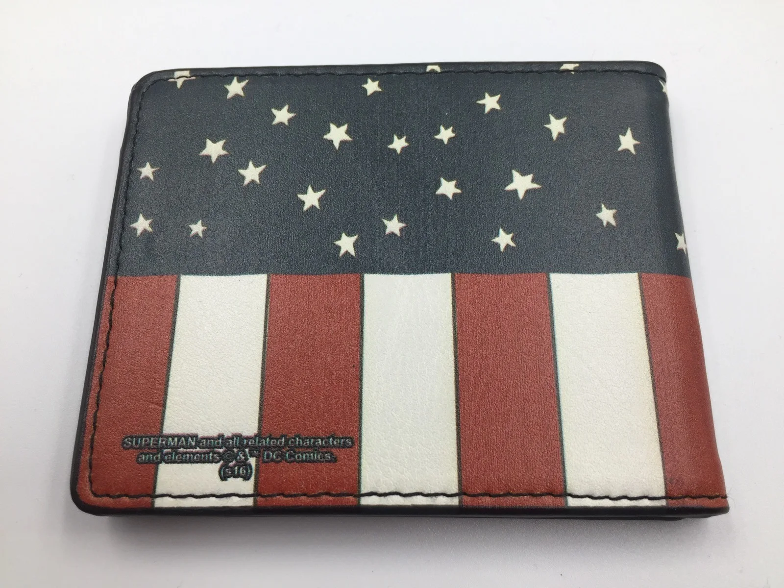 Superman Classic Logo Stars & Stripes Wallet • DC Comics • Officially Licensed, image 2