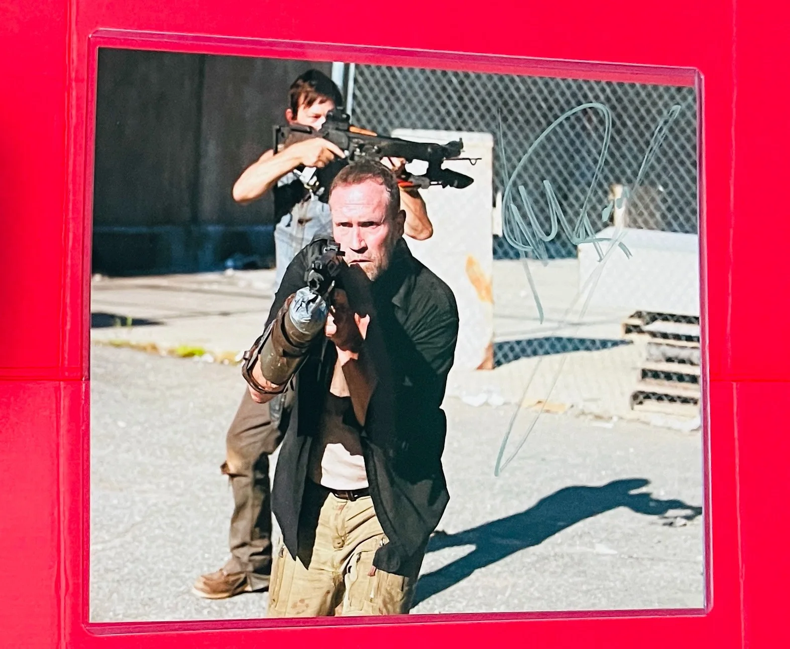 Michael Rooker — Michael Rooker The Walking Dead Signed Autograph 8"x10" Photo