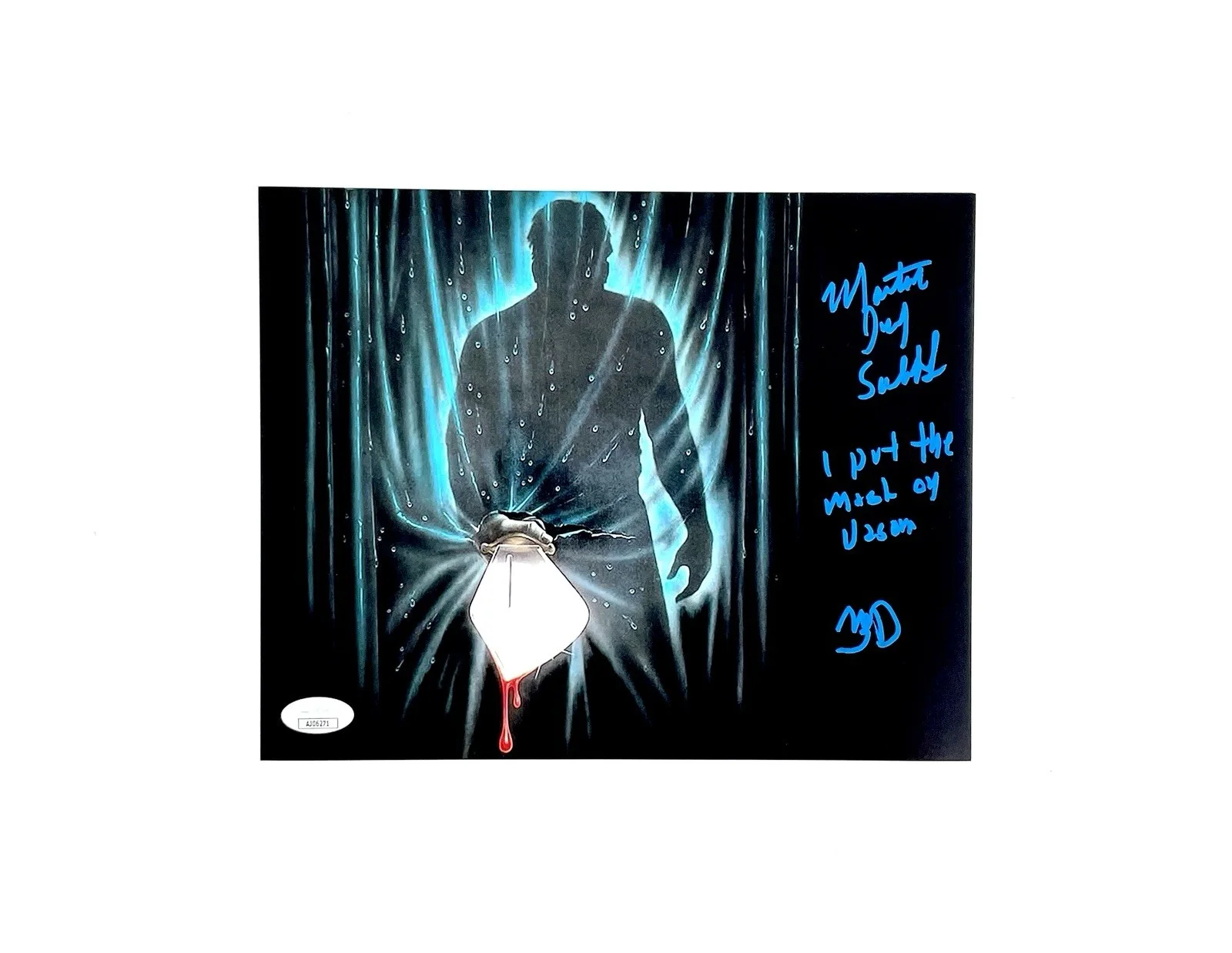 Martin Jay Sadoff — Martin Jay Sadoff Signed 8x10 Photo Friday The 13th Part 3 Jason Voorhees JSA 🔪, изображение 2
