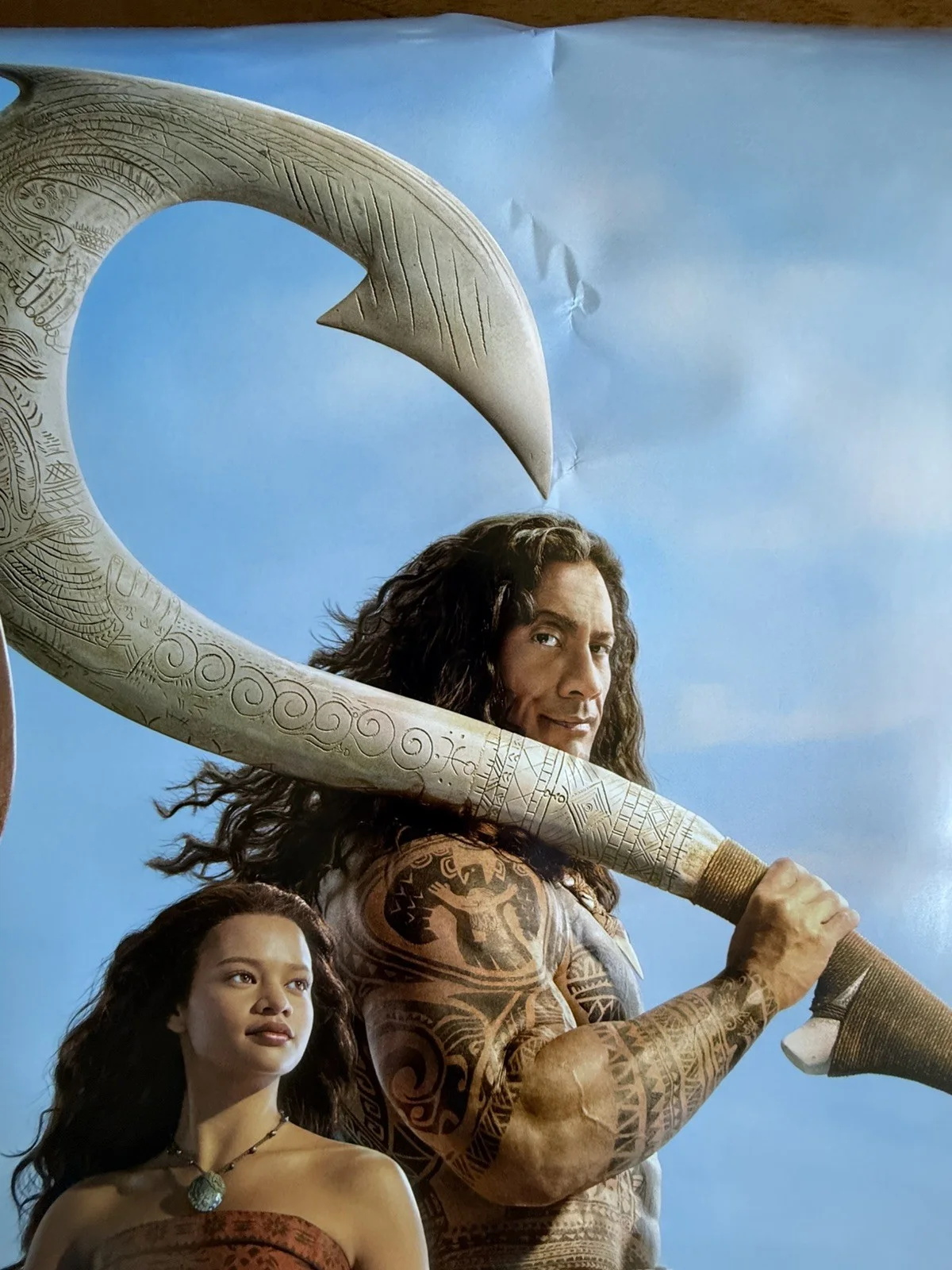 Moana Live Action 2026 Original UK One Sheet Cinema Poster Promotional, изображение 4