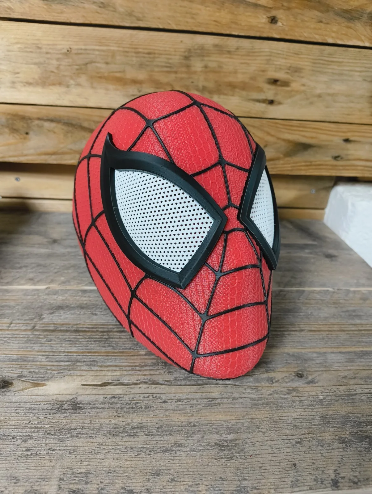 Spiderman Helmet 3D Printed Raw | Magnetic Mask | Cosplay/Display, image 2