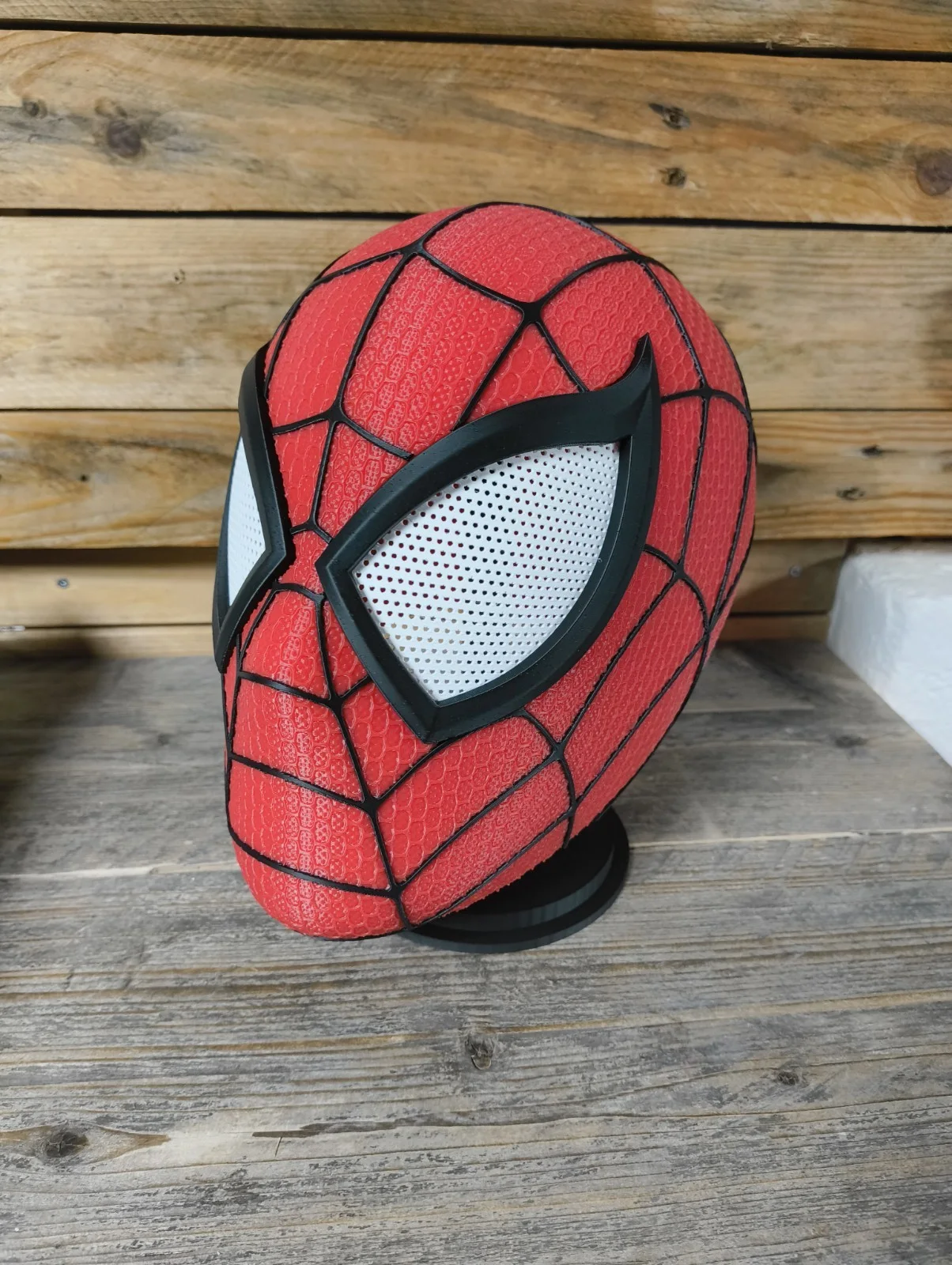 Spiderman Helmet 3D Printed Raw | Magnetic Mask | Cosplay/Display, image 3