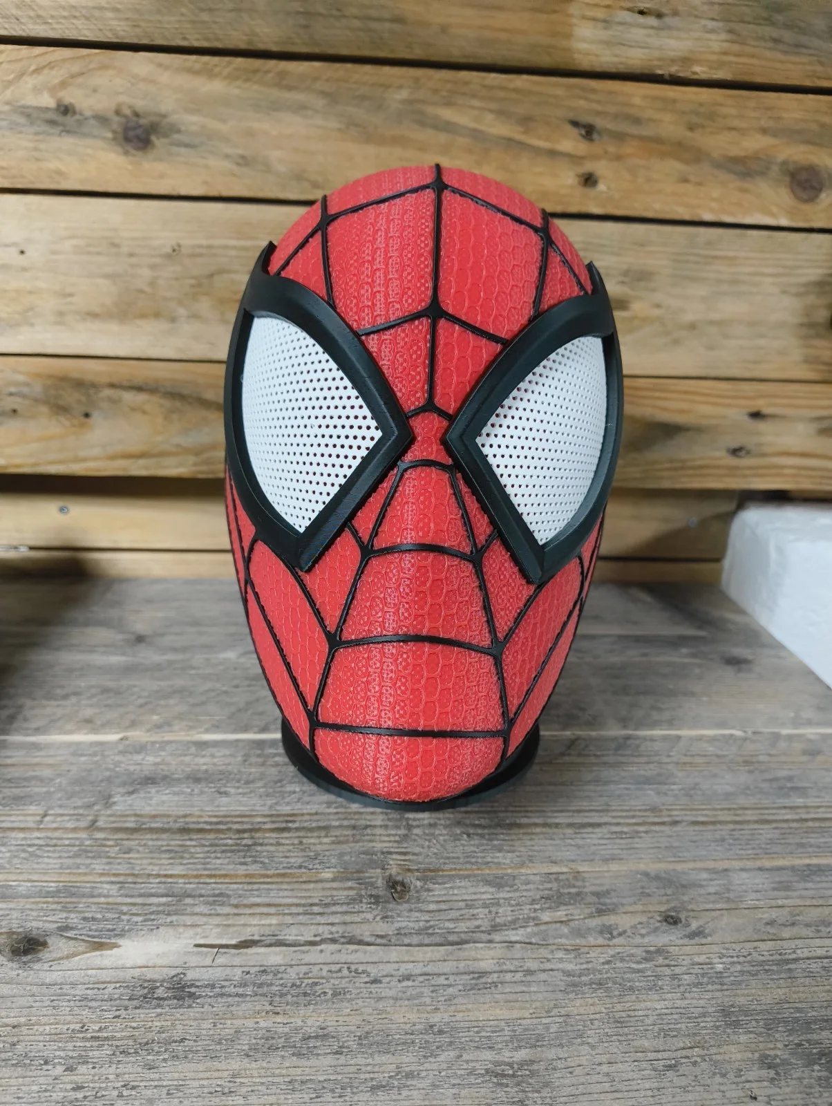 Spiderman Helmet 3D Printed Raw | Magnetic Mask | Cosplay/Display, image 4