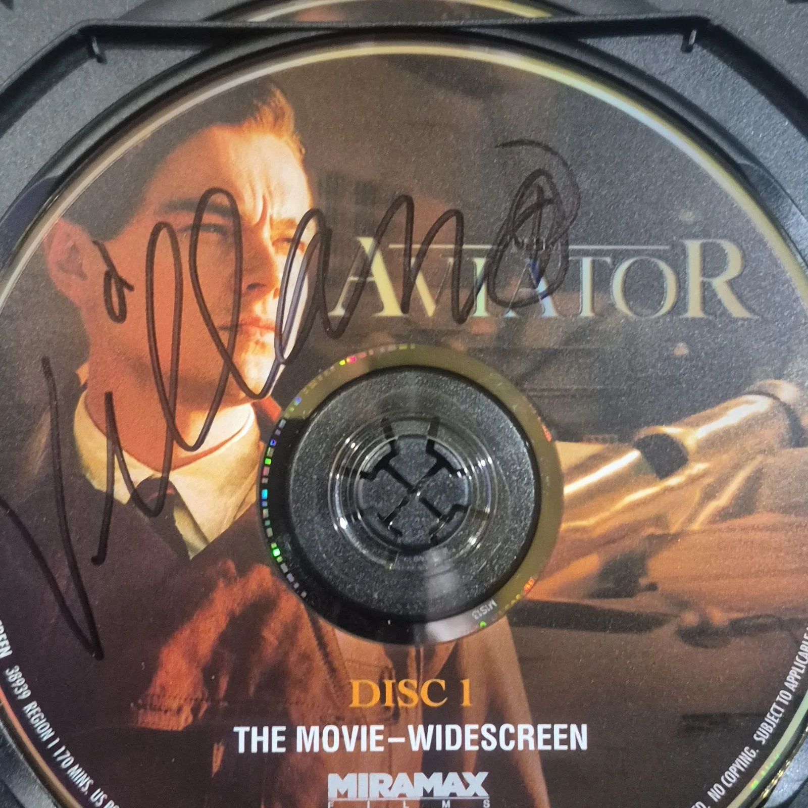 The Aviator Original Autographed DVD Cover Signed Movie Collectible, изображение 2