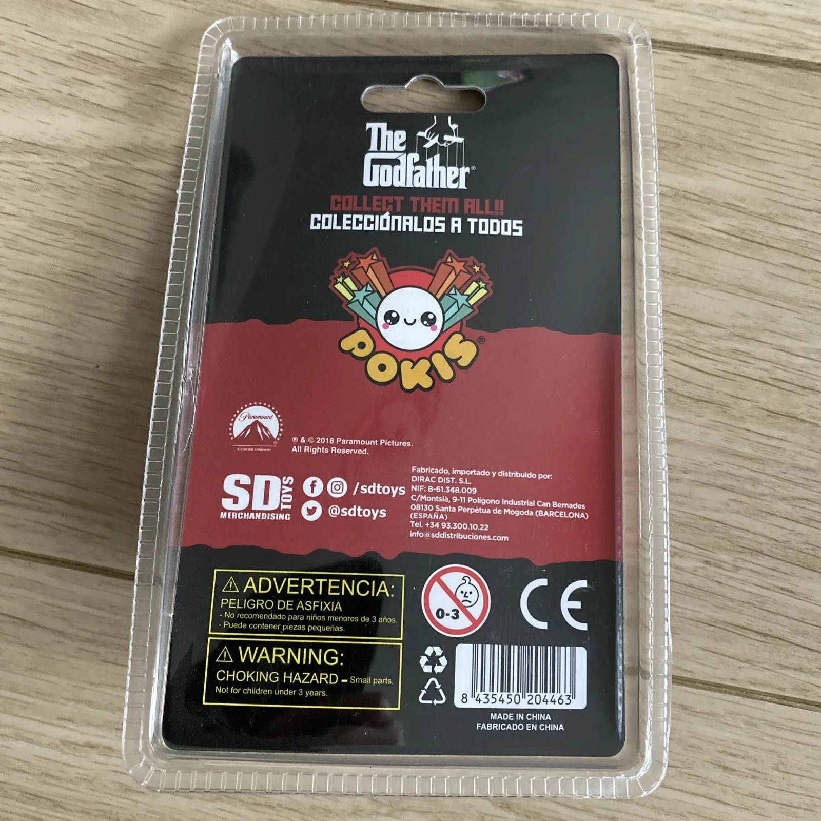 Pokis The Godfather Vito Corleone Keyring new in packet, изображение 4