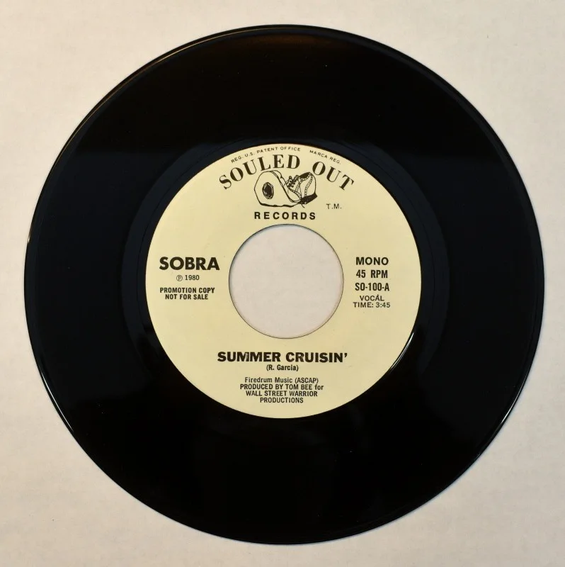 Sobra - Summer Cruisin' (Stereo) / ST (Mono) 7" Promo, image 2