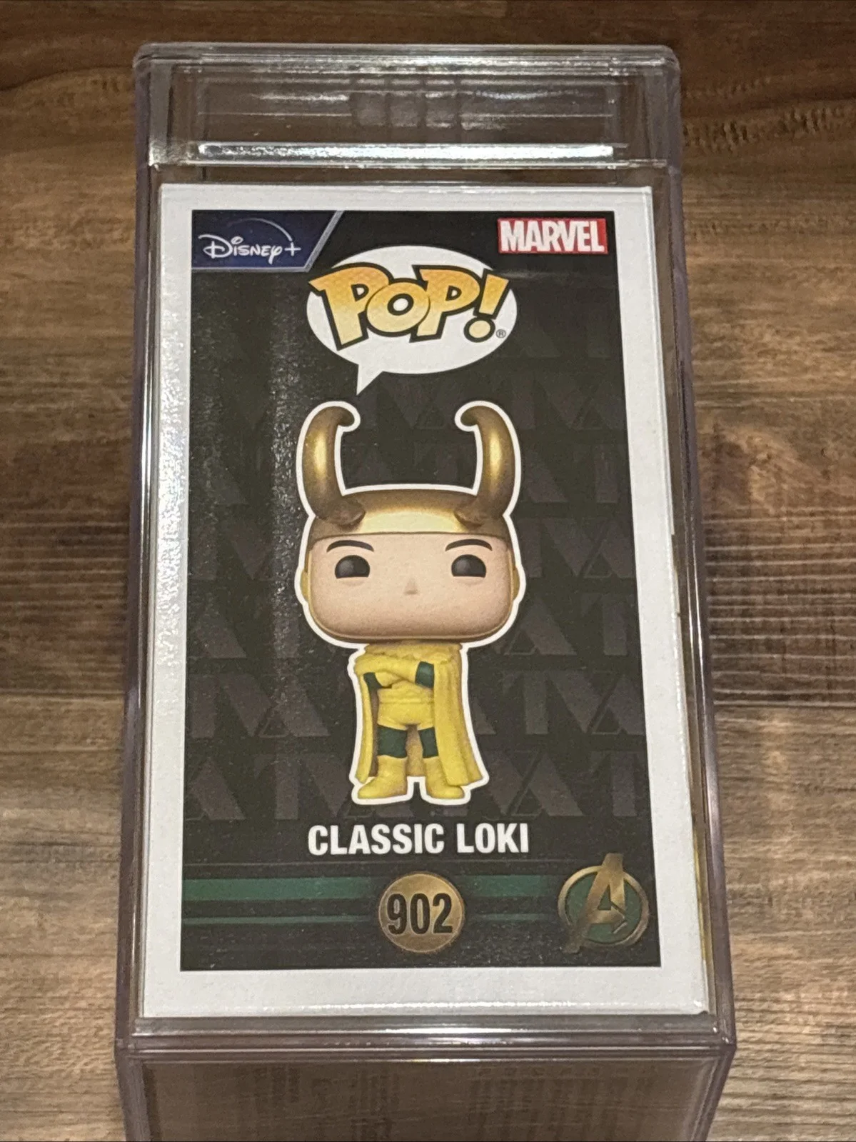 Richard E. Grant — Richard E Grant Signed Funko Pop 902 Classic Loki BAS PSA Encased Authentic, image 5