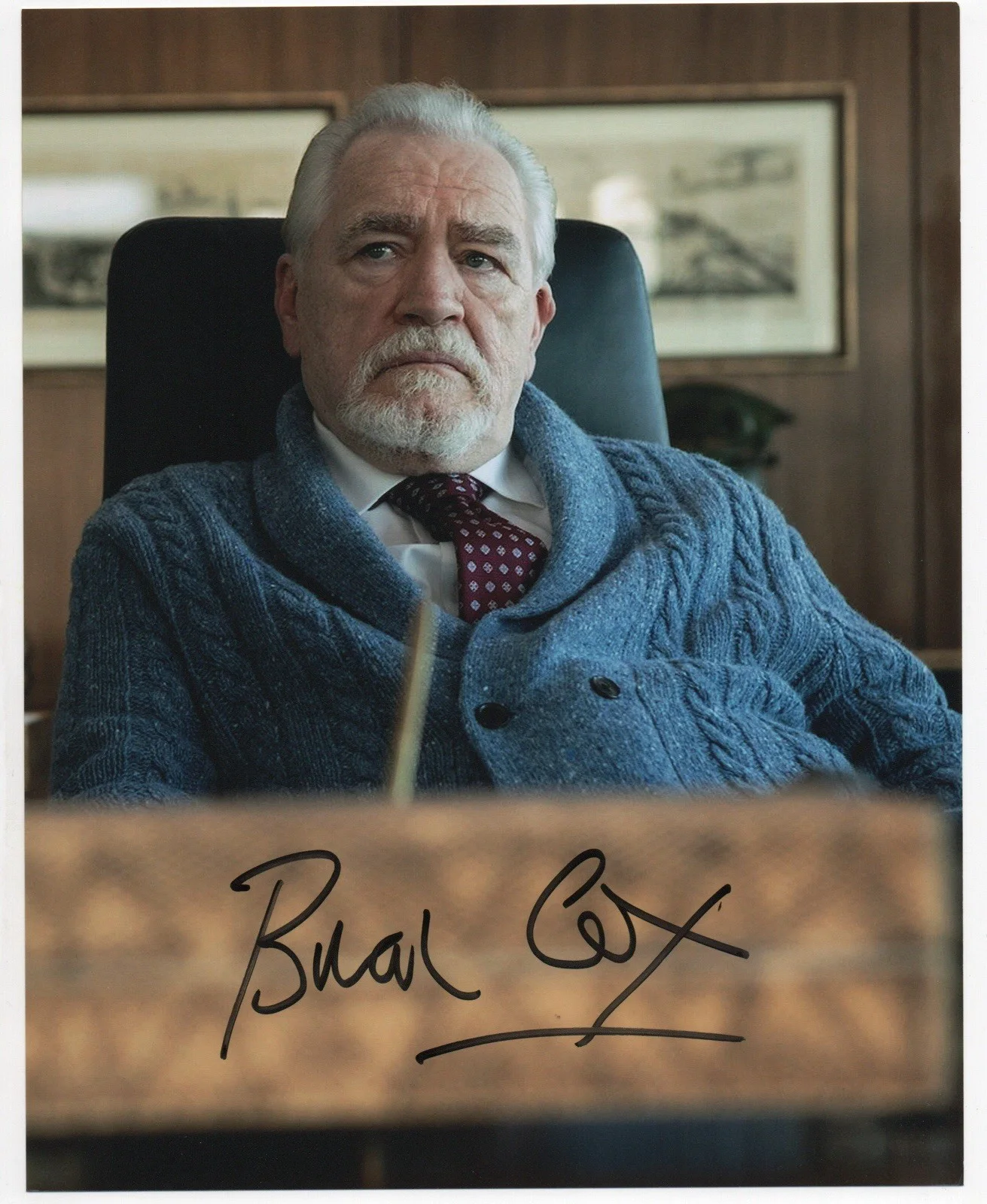 Brian Cox — Brian Cox signed autograph 8x10 Photo No COA Pass BAS PSA JSA Logan Succession