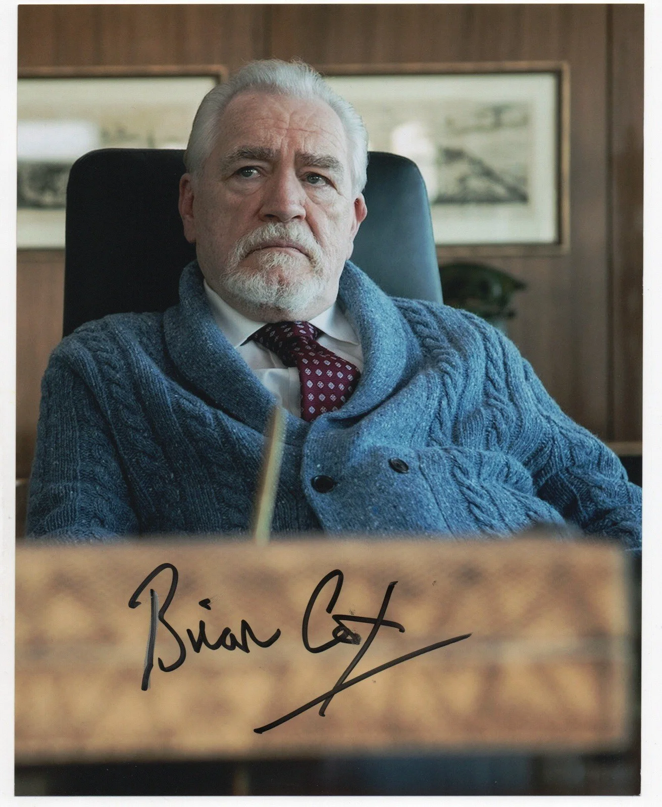 Brian Cox — Brian Cox signed autograph 8x10 Photo No COA Pass BAS PSA JSA Logan Succession