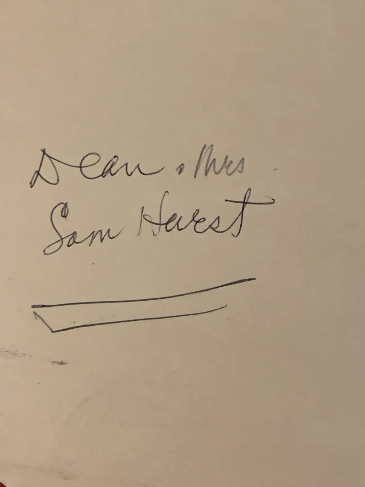 Vincent Price — Vincent Price Estate Handwritten Notes By Vincent Price On A File Folder! 40d, image 5