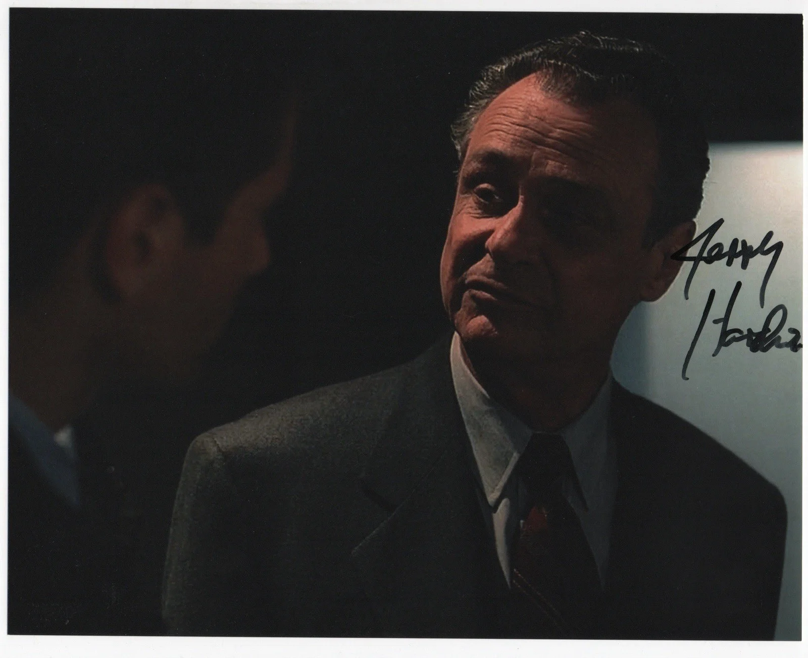 Jerry Hardin — Jerry Hardin signed autograph 8x10 Photo No COA Pass BAS PSA JSA Deep Throat X