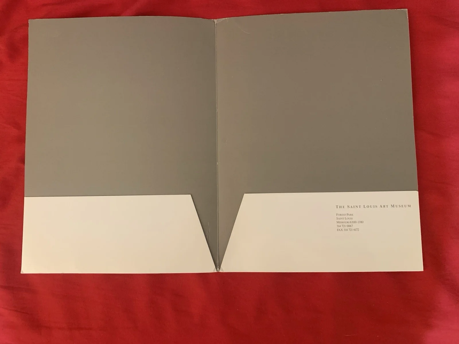 Vincent Price — Vincent Price Estate St. Louis Folder Signed By Vincent Price! 40c, image 5
