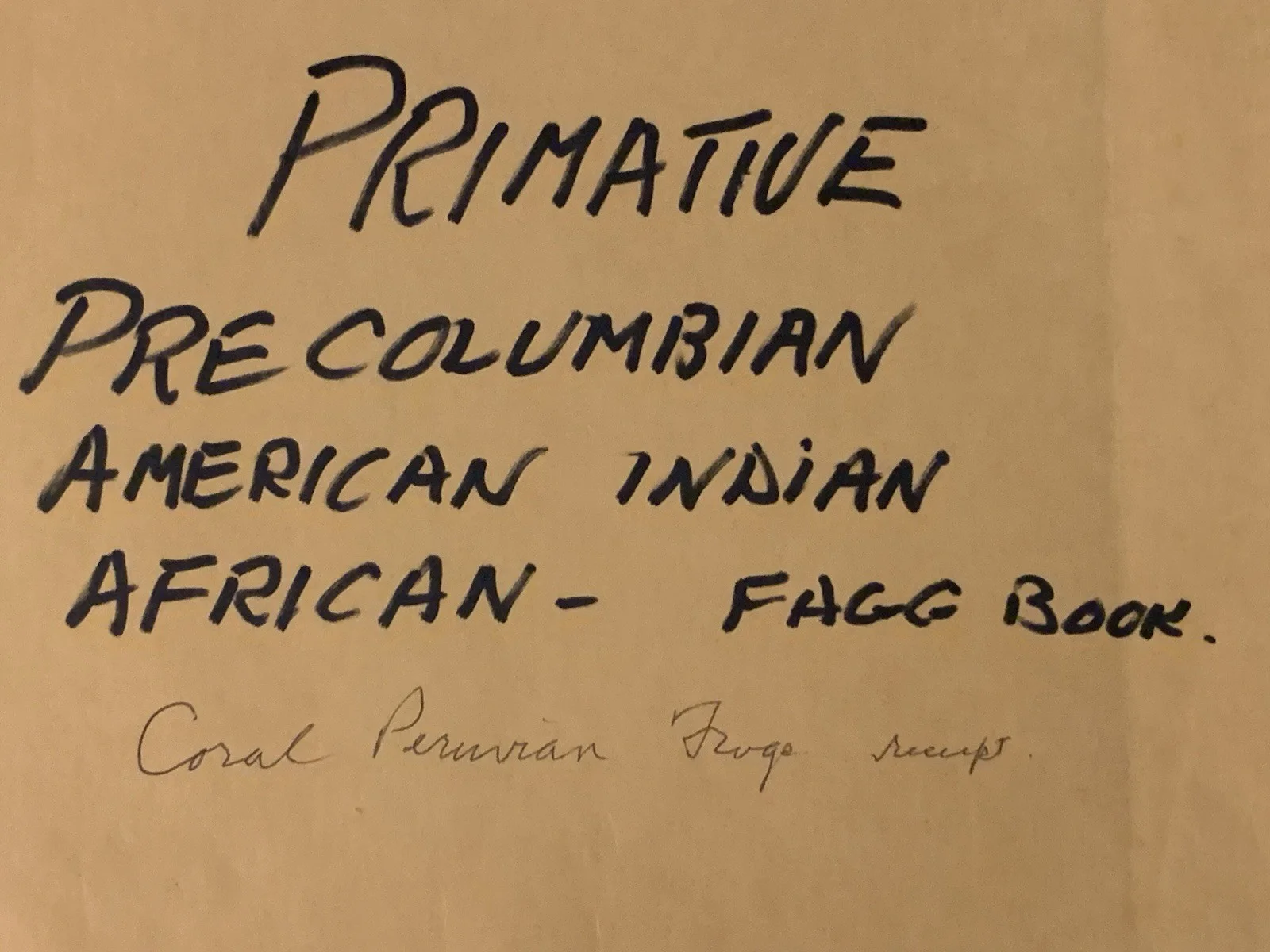 Vincent Price Estate Handwritten Notes on Envelope By Vincent Price! 40b, image 2