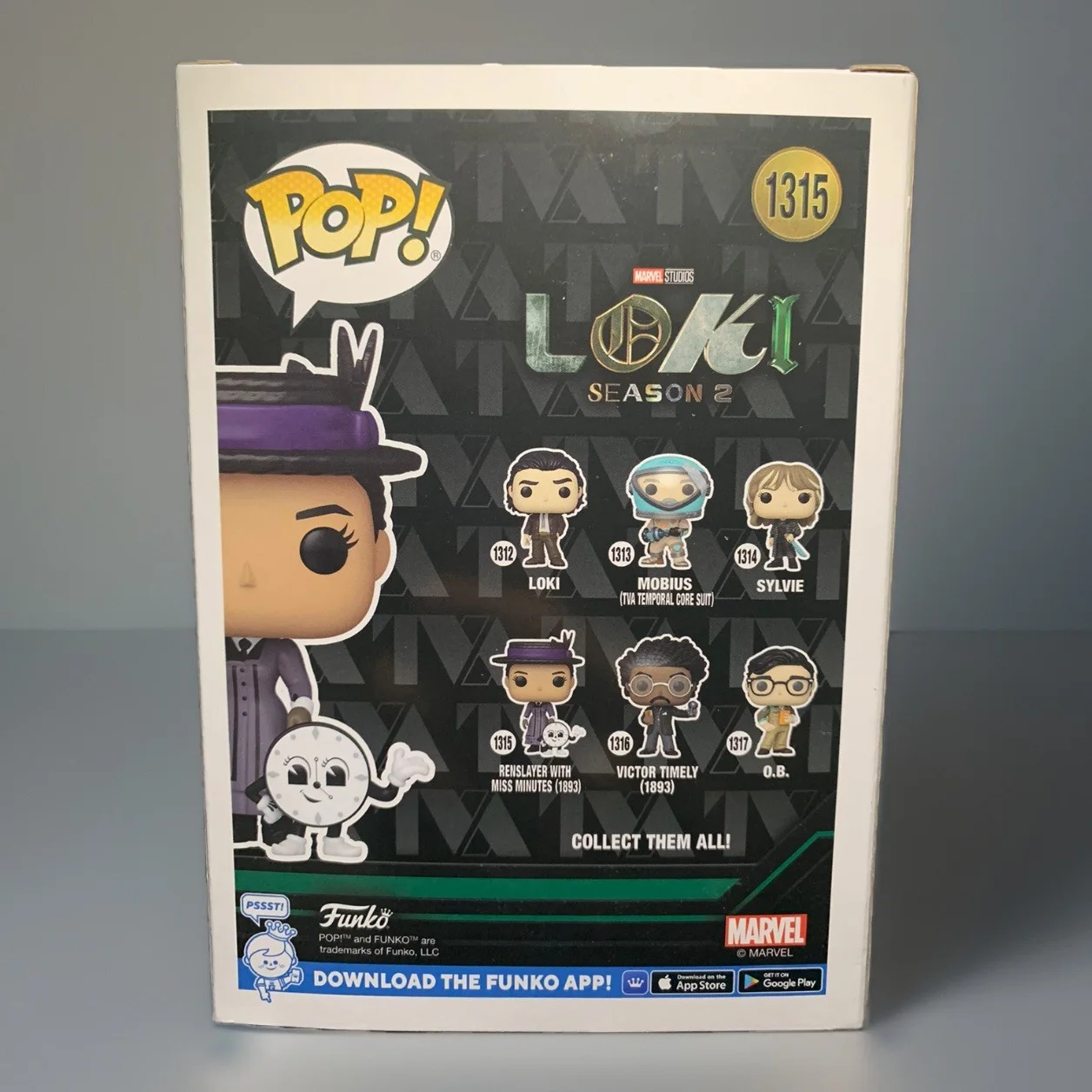 Tara Strong — Tara Strong Signed Autographed Renslayer w/ Miss Minutes Funko Pop Loki 2 – JSA, image 3