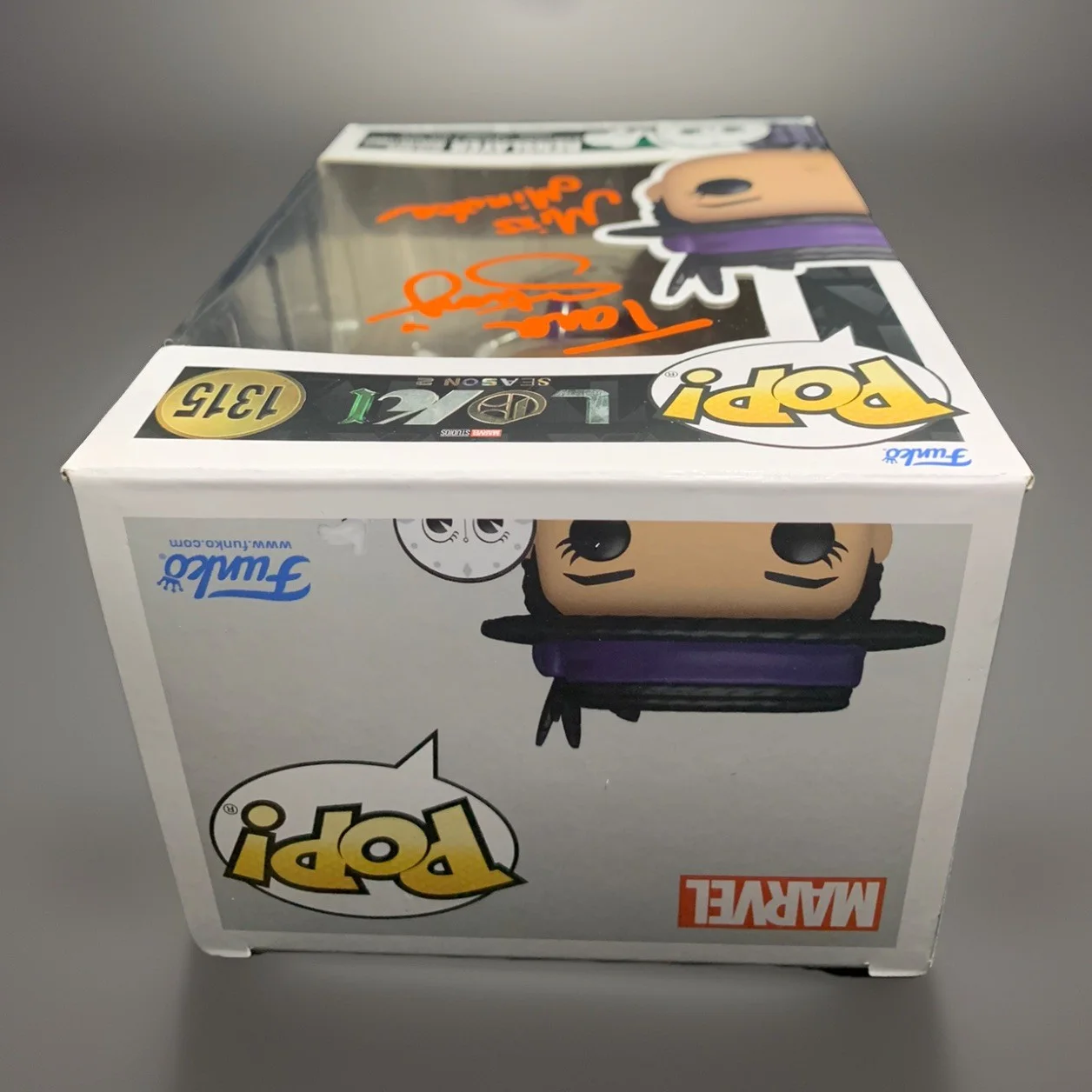 Tara Strong — Tara Strong Signed Autographed Renslayer w/ Miss Minutes Funko Pop Loki 2 – JSA, image 5