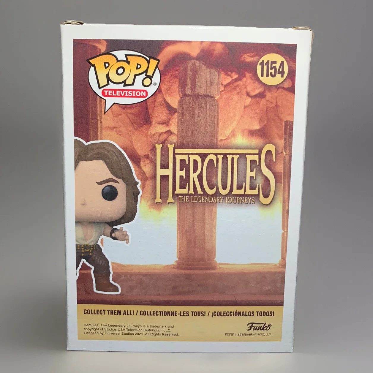 Kevin Sorbo — Kevin Sorbo Signed Autographed Hercules Funko Pop! Vinyl Figure with JSA COA, изображение 4