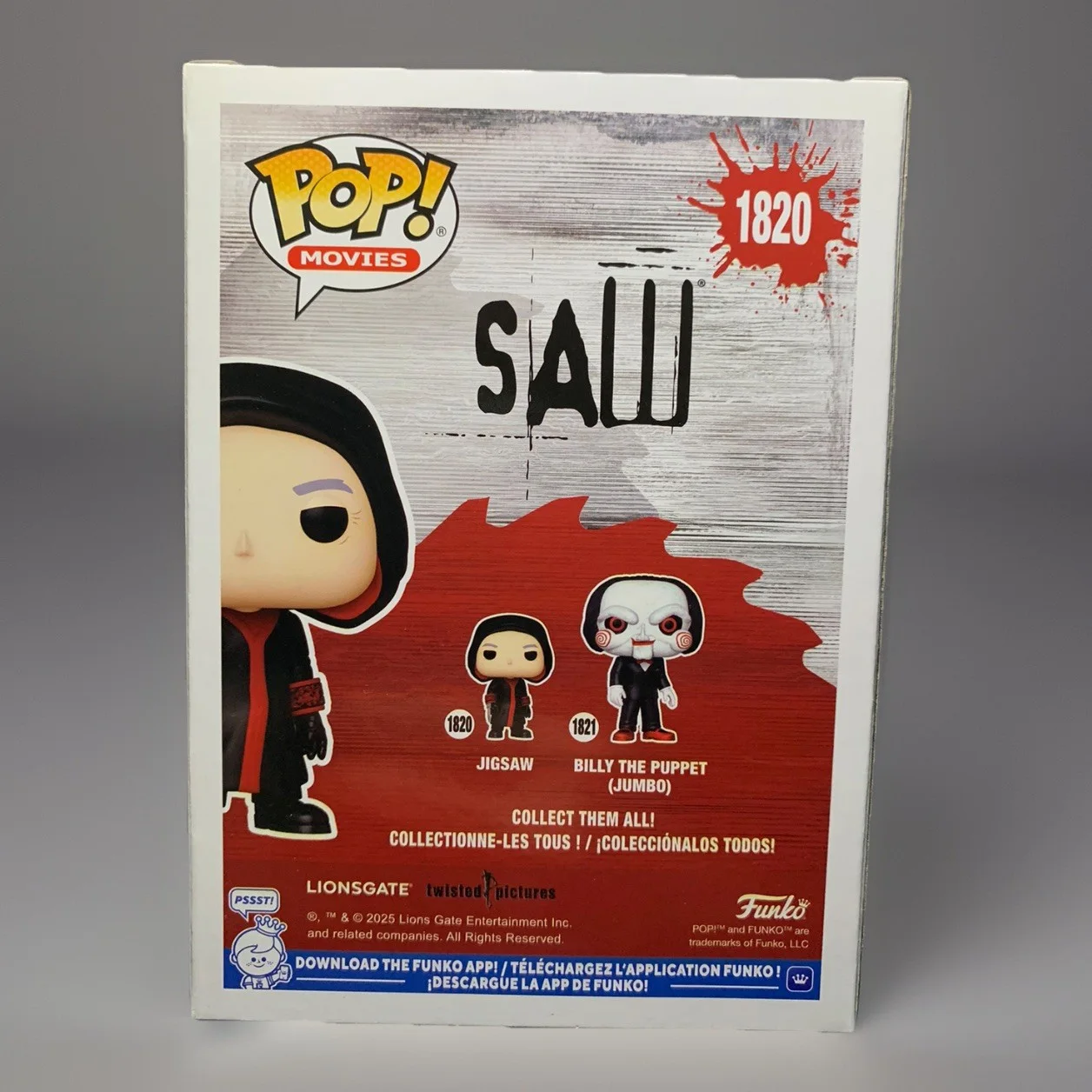 Darren Lynn Bousman — Darren Lynn Bousman Signed Autographed Jigsaw Funko Pop! “Saw” Vinyl Figure –JSA, изображение 4