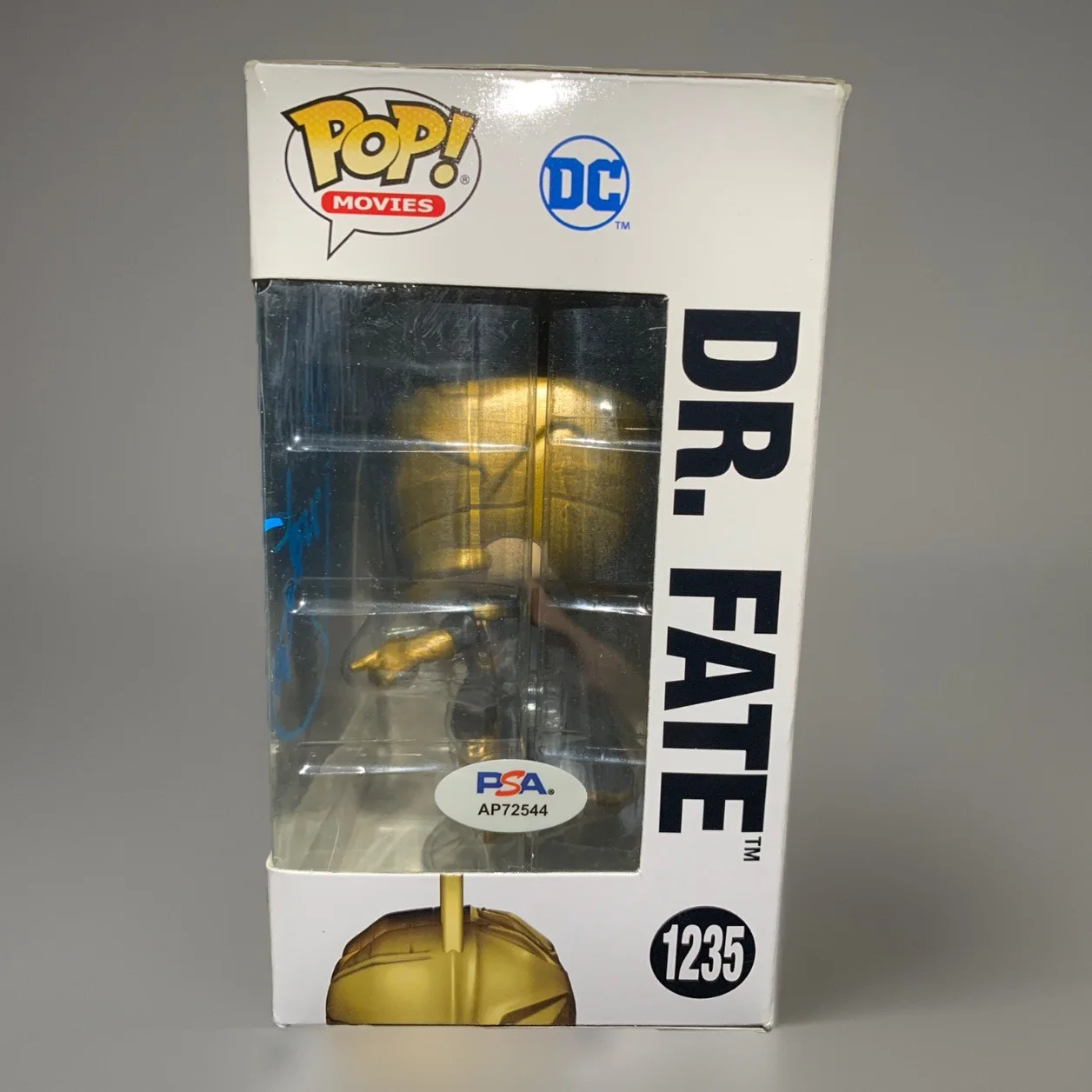 Pierce Brosnan — Pierce Brosnan Signed Autographed Dr. Fate Funko Pop! “Black Adam” Figure – PSA., image 2