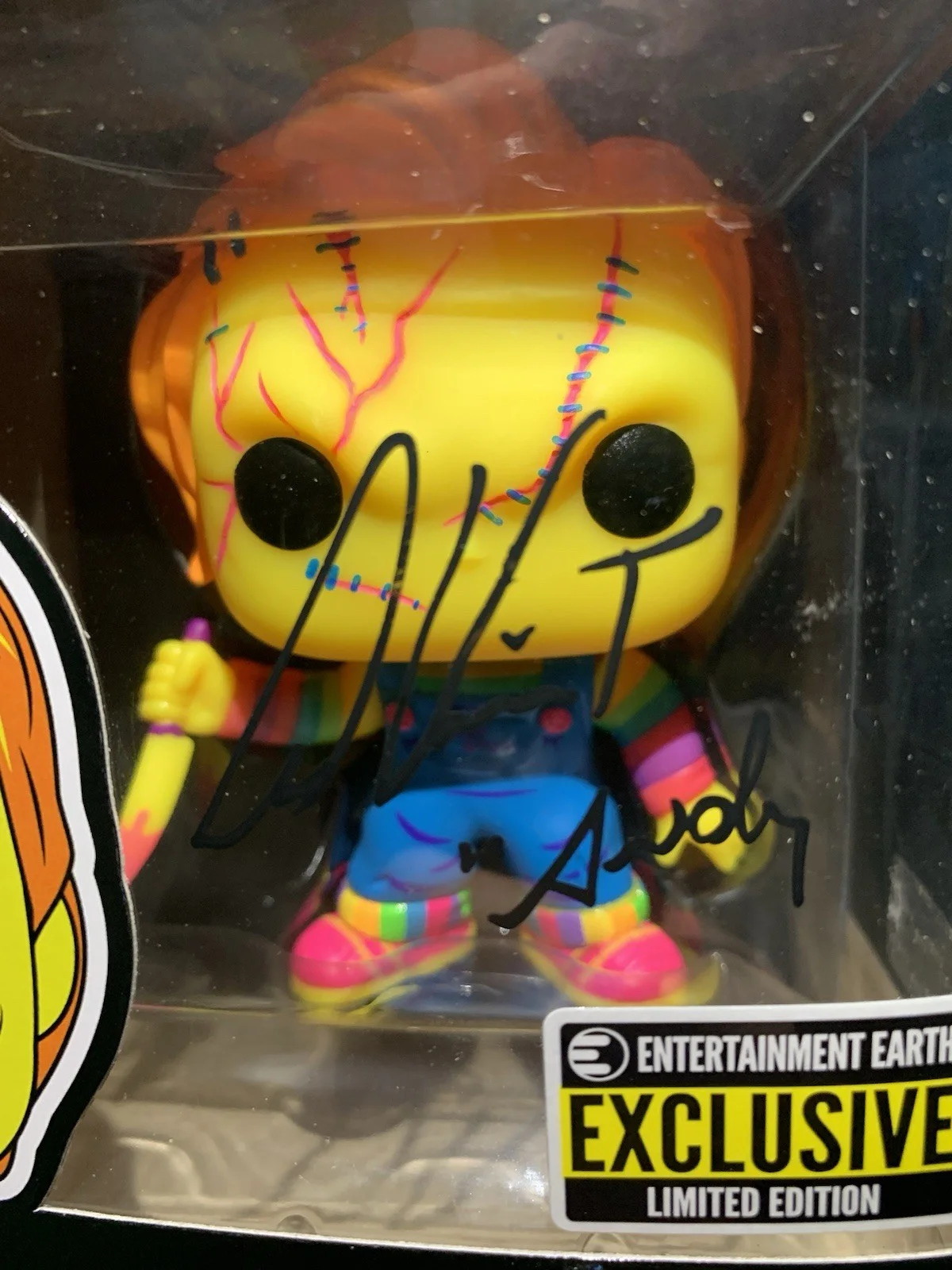 Alex Vincent — Alex Vincent Signed Autographed Chucky #315 Funko Pop! Bride Of Chucky - PA COA, image 4