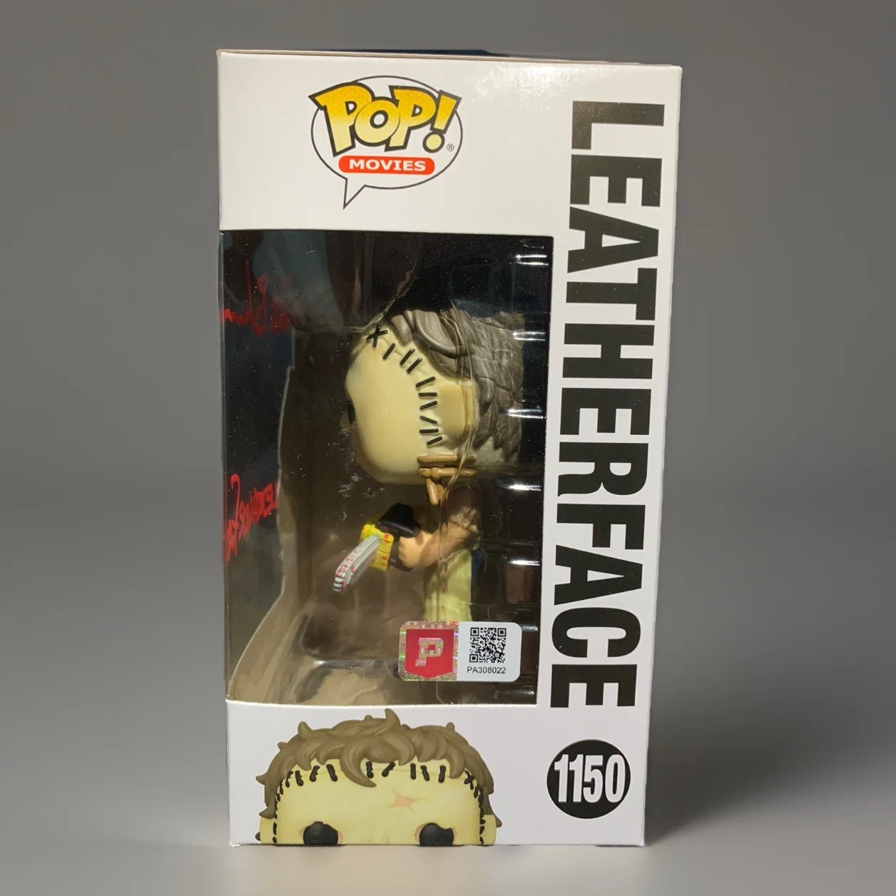 Mark Burnham — Mark Burnham Signed Autographed Leatherface Funko Pop! Texas Chainsaw Massacre, image 2