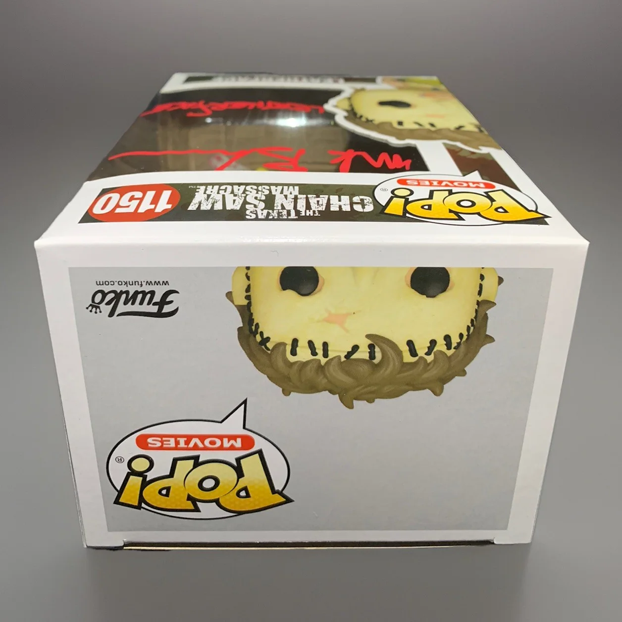 Mark Burnham — Mark Burnham Signed Autographed Leatherface Funko Pop! Texas Chainsaw Massacre, image 5