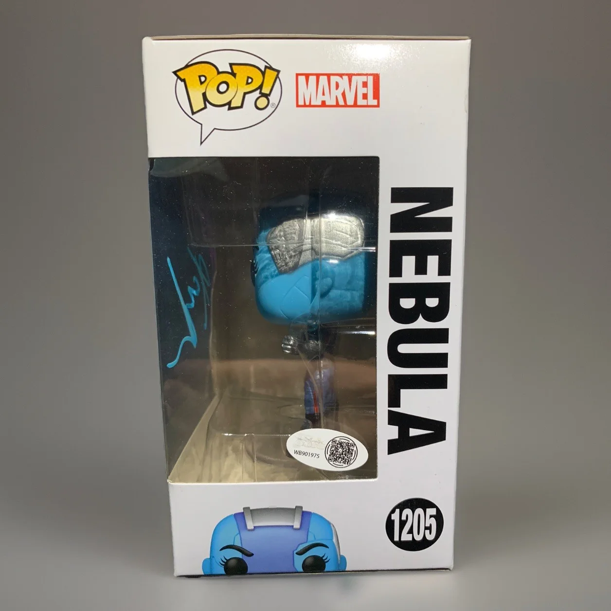 Karen Gillan — Karen Gillan Signed Autographed Nebula Funko Pop! Guardians of the Galaxy 3 –JSA, изображение 2