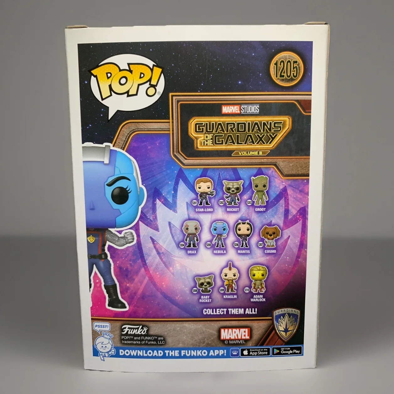 Karen Gillan — Karen Gillan Signed Autographed Nebula Funko Pop! Guardians of the Galaxy 3 –JSA, изображение 3