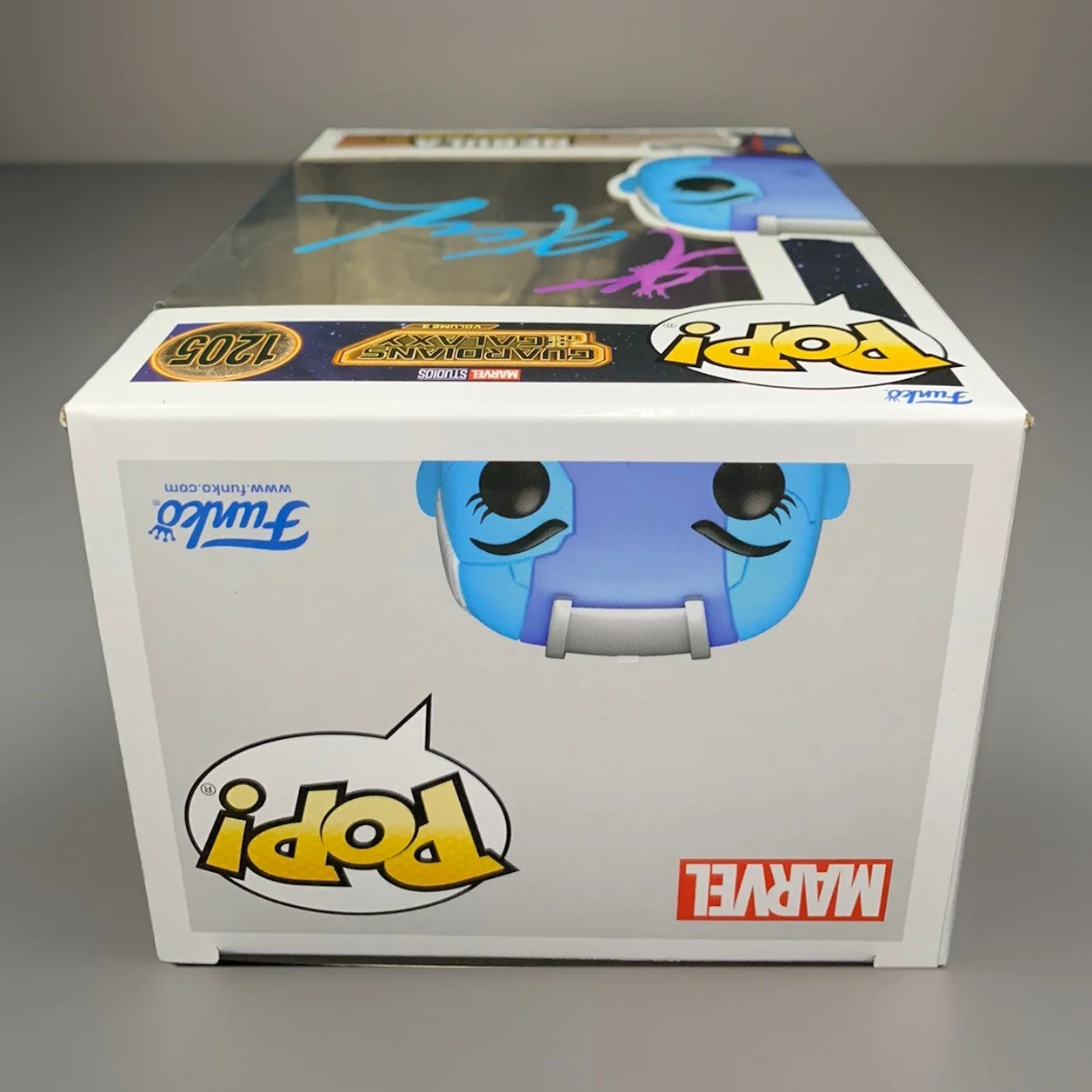 Karen Gillan — Karen Gillan Signed Autographed Nebula Funko Pop! Guardians of the Galaxy 3 –JSA, изображение 5