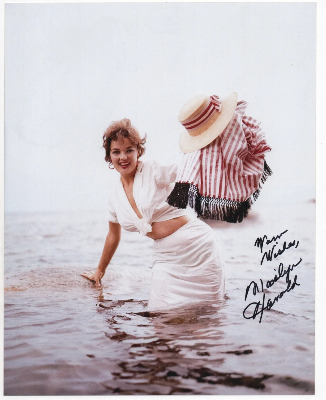 Marilyn Hanold — Marilyn Hanold signed autograph 8x10 Photo No COA Pass BAS PSA JSA Hot Sexy Rare