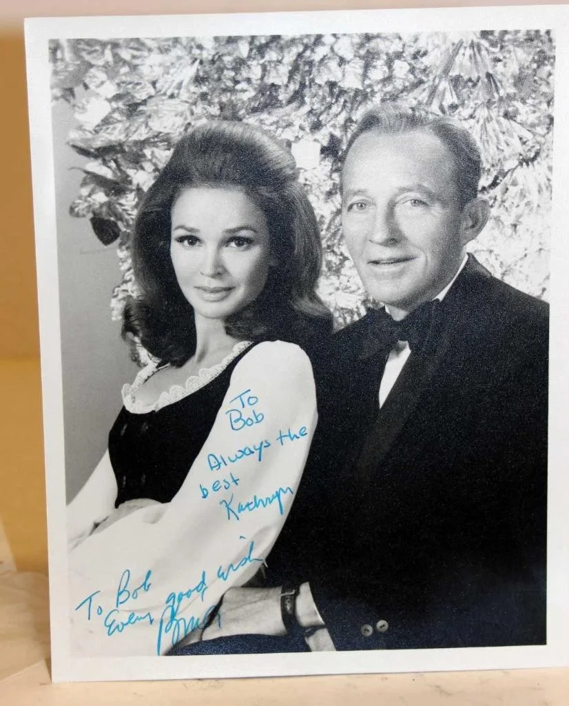 Bing Crosby — Bing Crosby & Kathryn Grant Signed 10x8 Photo Autograph
