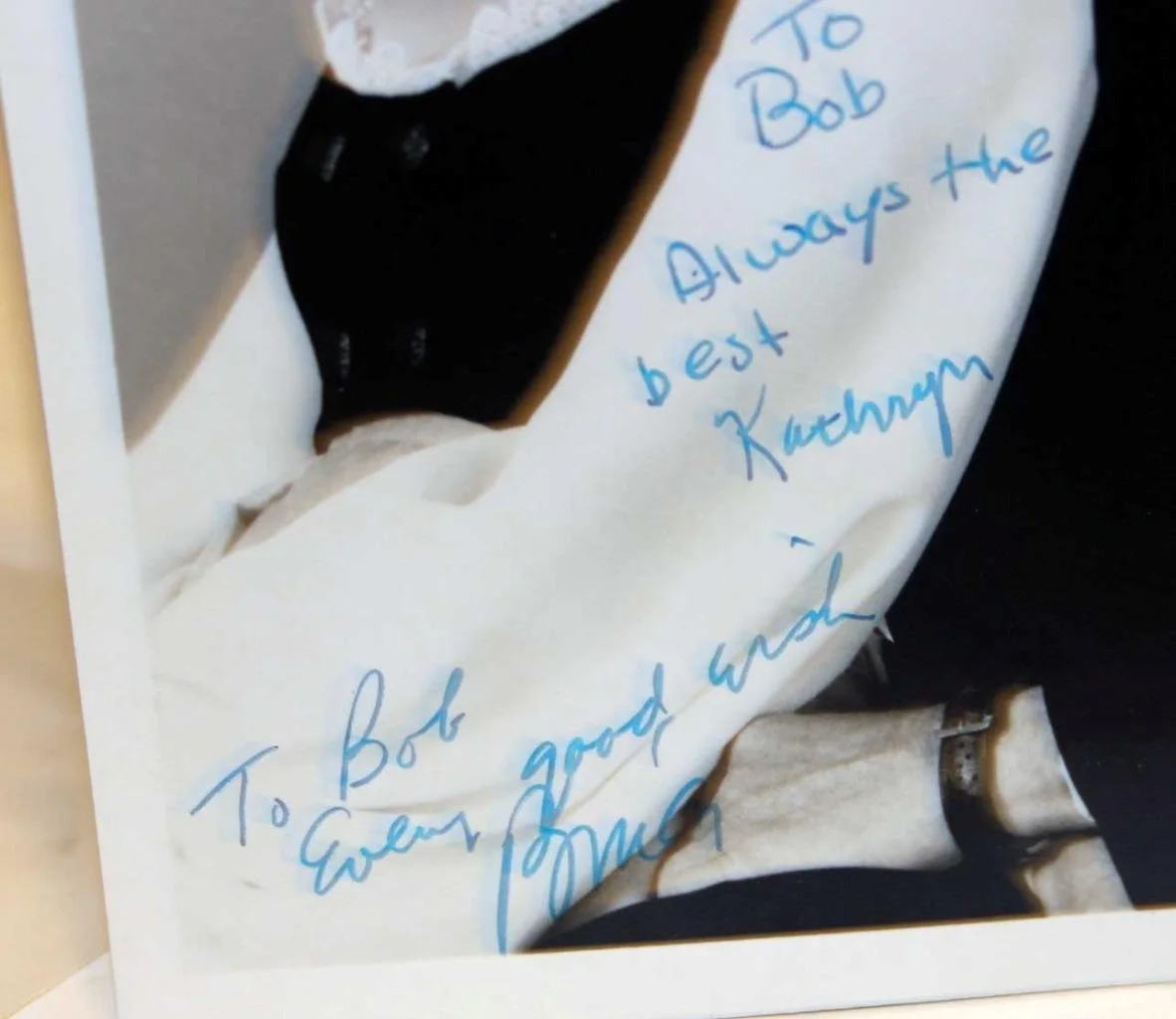 Bing Crosby — Bing Crosby & Kathryn Grant Signed 10x8 Photo Autograph, image 2