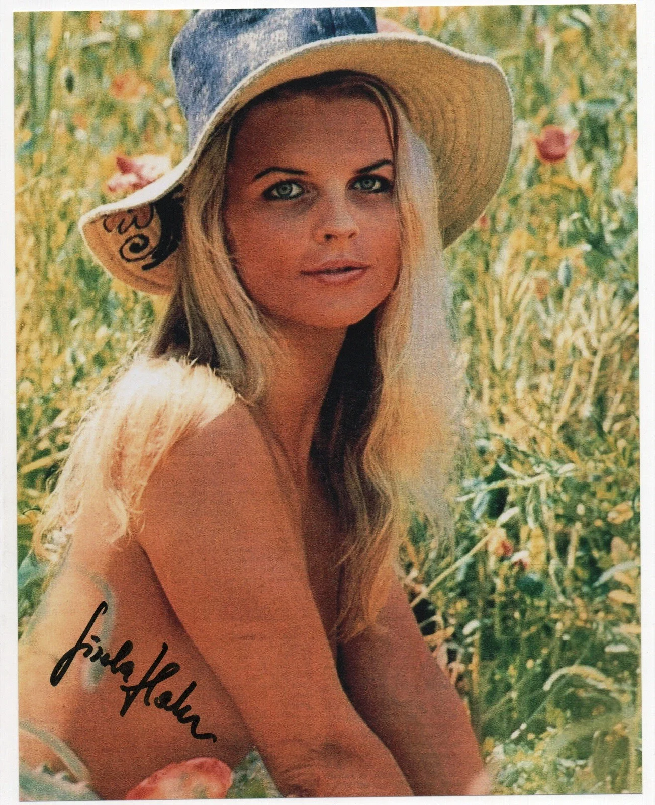 Gisela Hahn — Gisela Hahn signed autograph 8x10 Photo No COA Pass BAS PSA JSA Sexy Hot Model