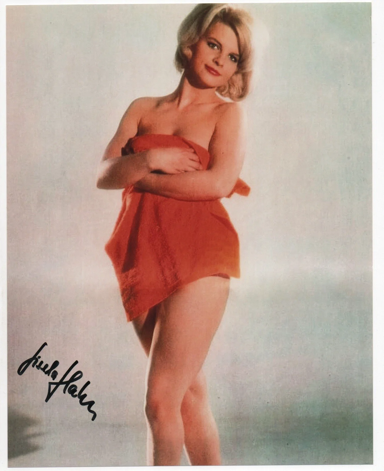 Gisela Hahn — Gisela Hahn signed autograph 8x10 Photo No COA Pass BAS PSA JSA Sexy Hot Model