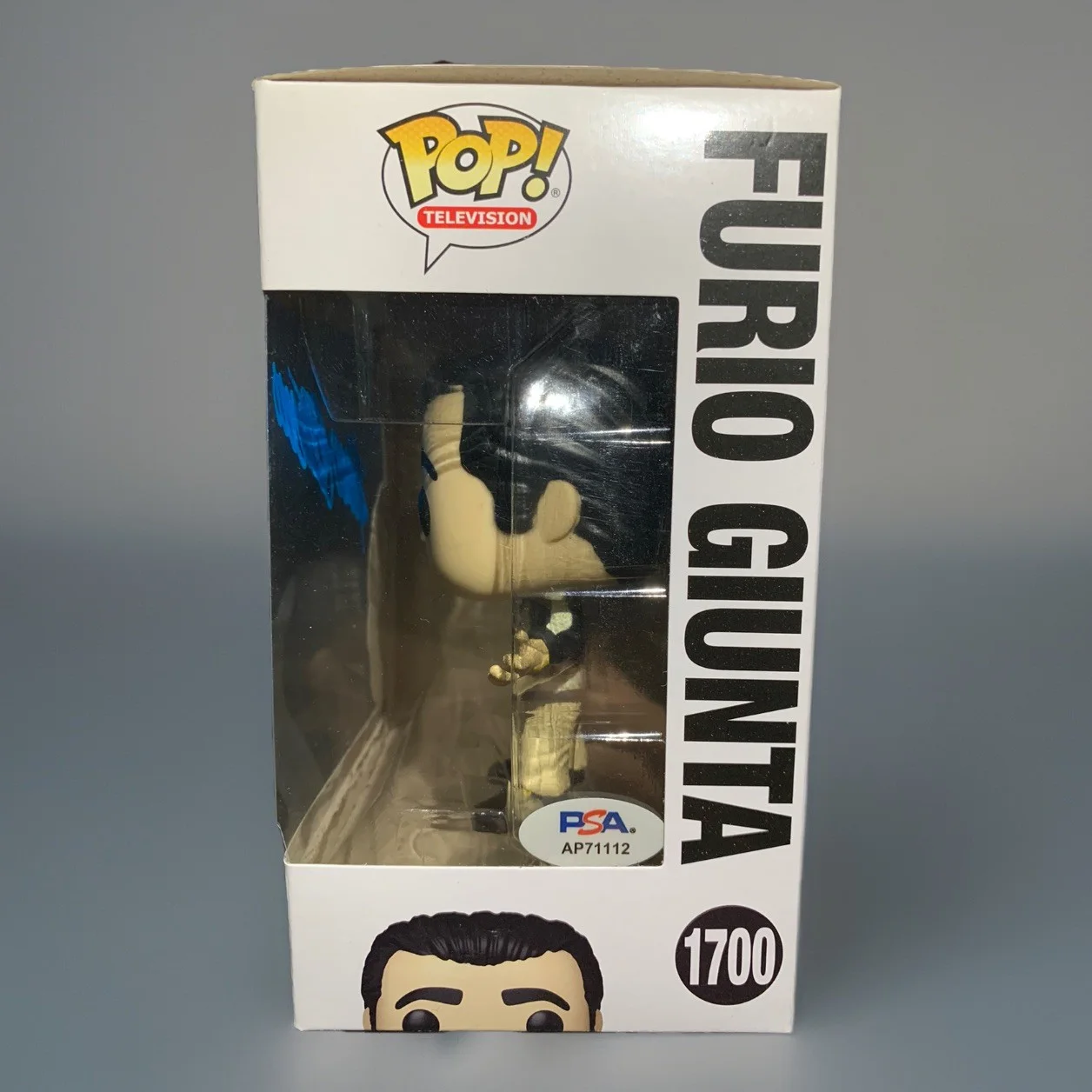 Federico Castelluccio — Federico Castelluccio Signed Autographed Furio Giunta Funko Pop The Sopranos COA, изображение 2