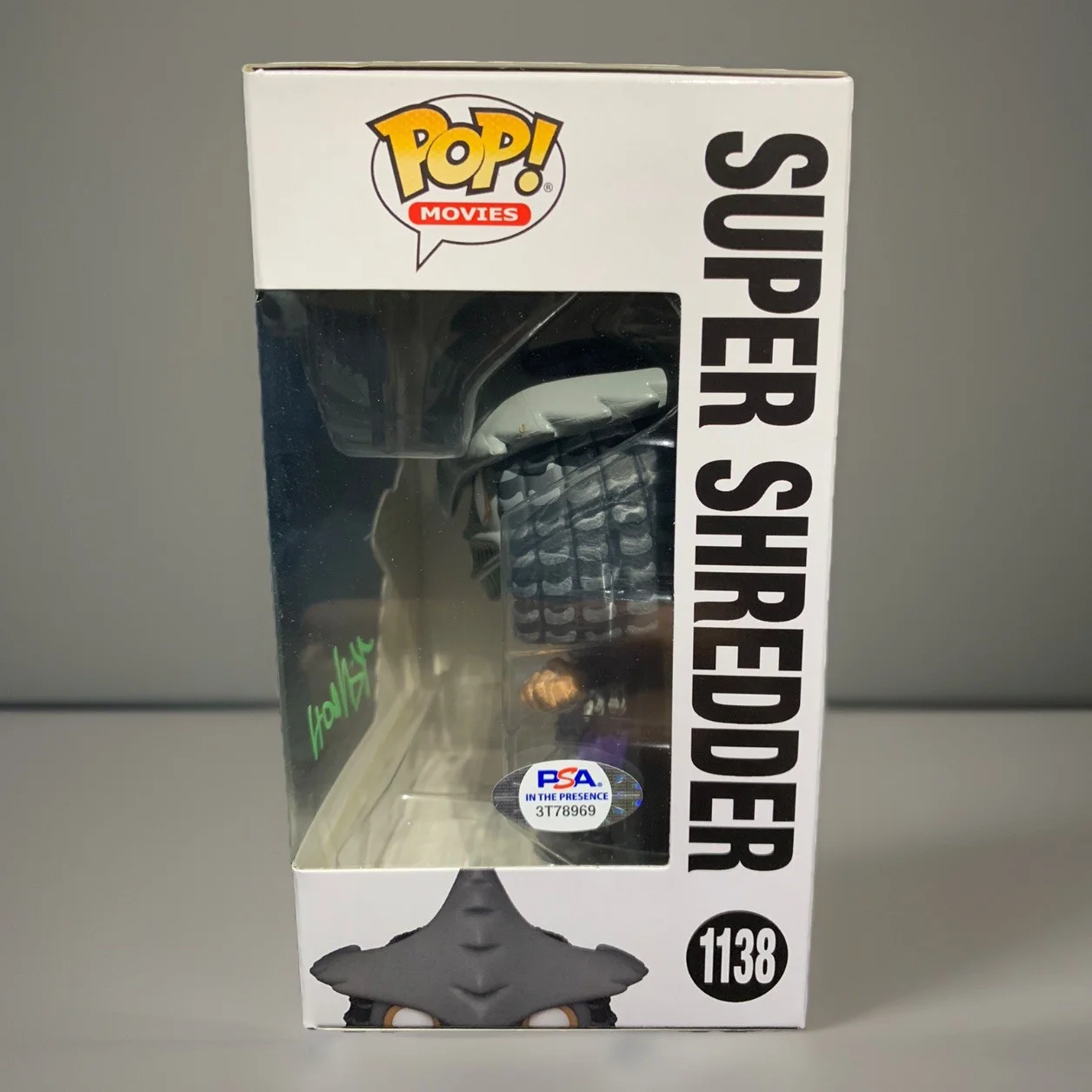 Kevin Nash — Kevin Nash Signed Autographed Super Shredder Funko Pop “TMNT” Vinyl Figure – PSA, изображение 2