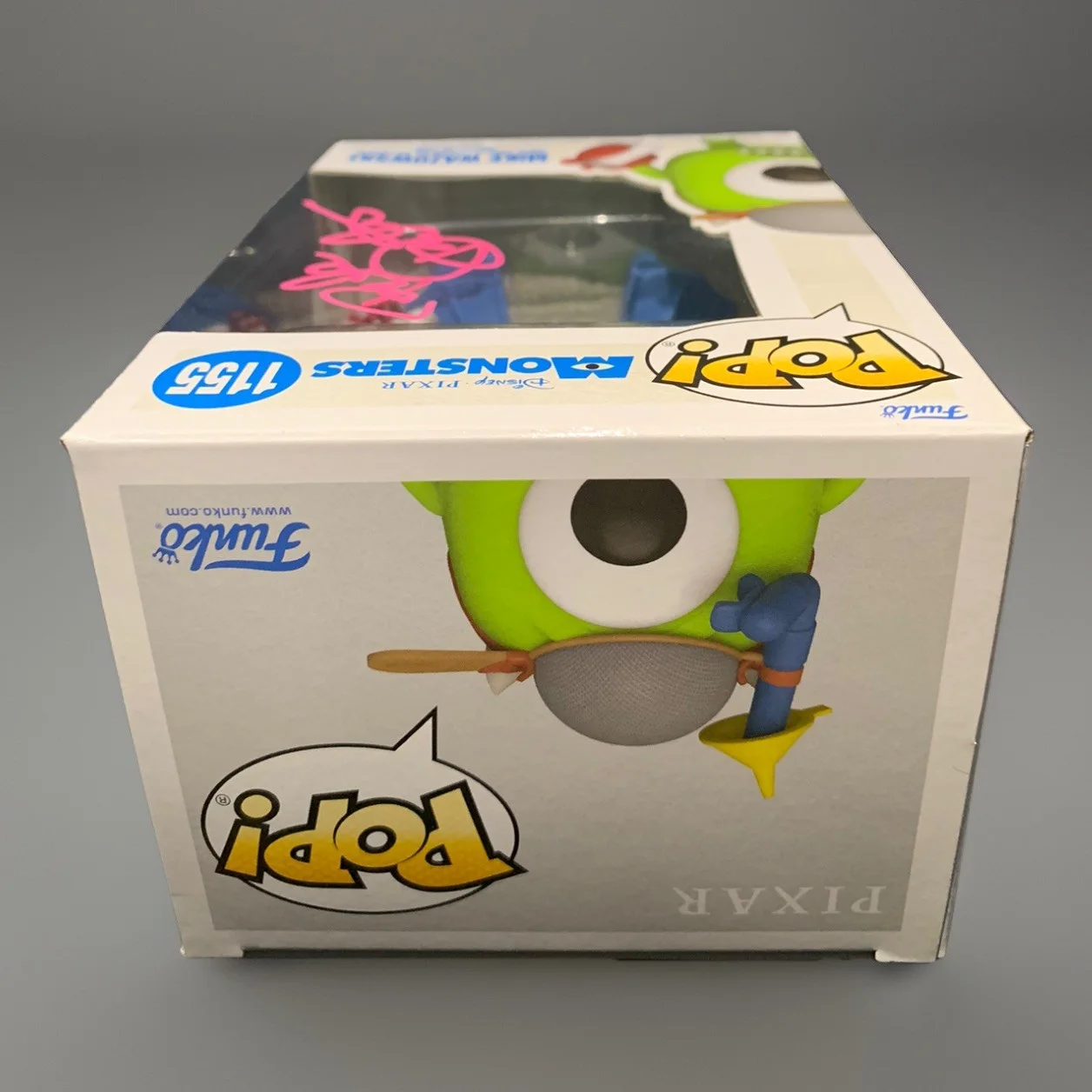 Pete Docter — Pete Docter Signed Autographed Mike Wazowski Funko Pop! “Monsters, Inc.” PSA COA, image 5