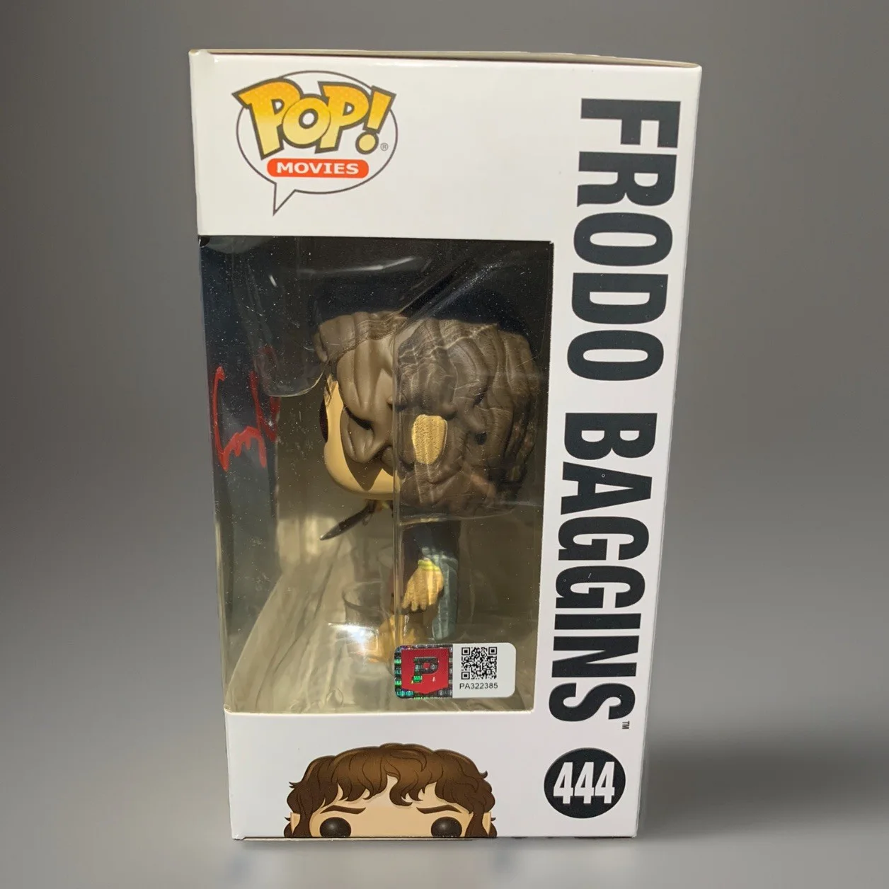 Elijah Wood — Elijah Wood Signed Autographed Frodo Baggins Funko Pop The Lord of the Rings COA, изображение 2