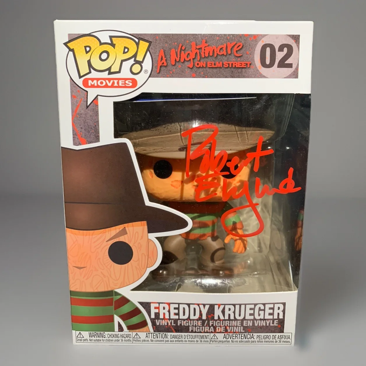 Robert Englund — Robert Englund Signed Freddy Krueger Funko Pop A Nightmare on Elm Street – ACOA
