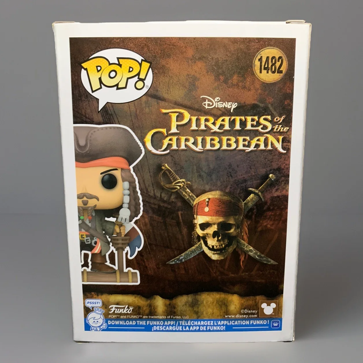 Johnny Depp — Johnny Depp Signed Autographed Jack Sparrow Funko Pop! Pirates of the Caribbean, изображение 3