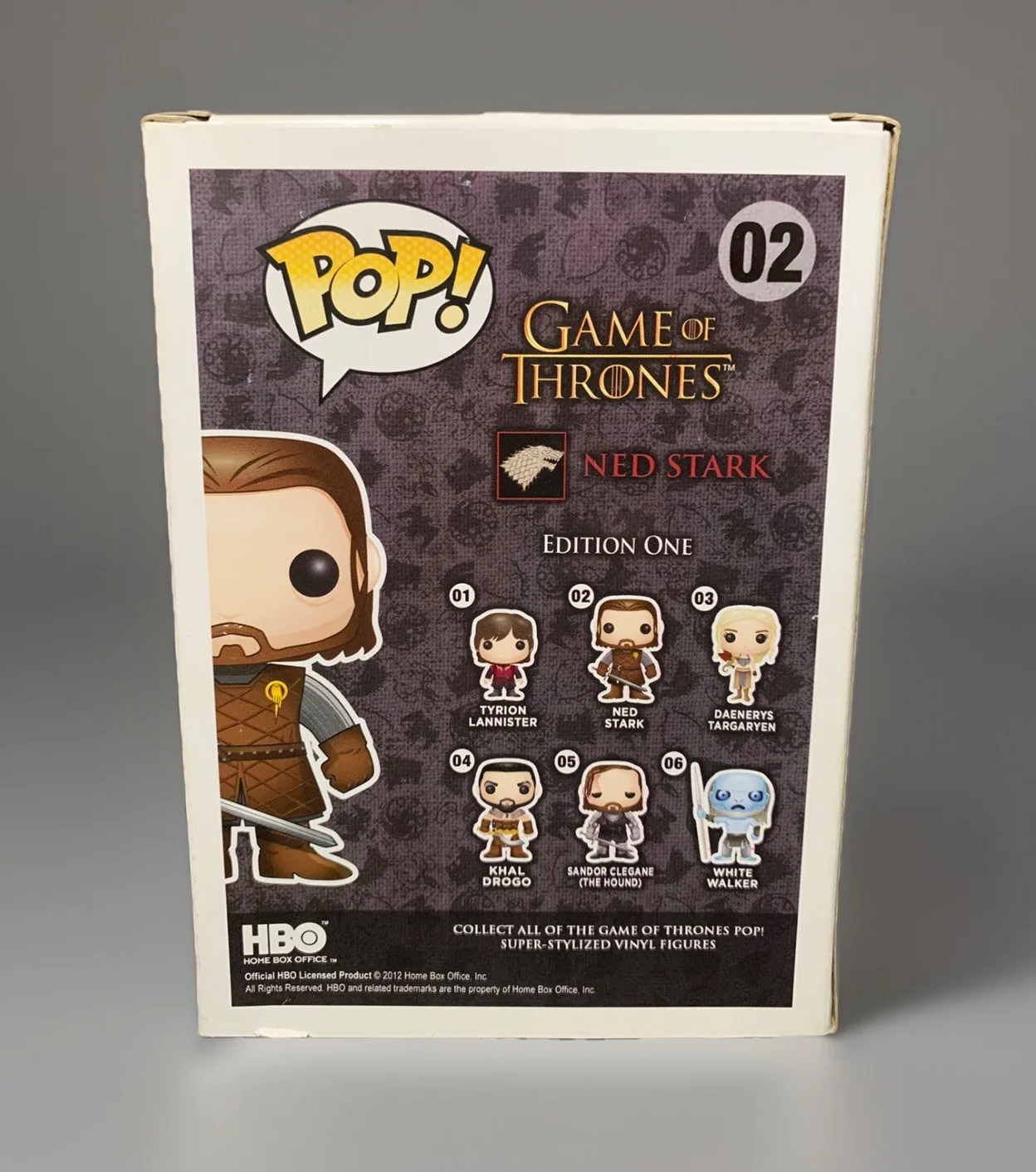 Sean Bean — Sean Bean Signed Autographed Ned Stark Funko Pop! Game of Thrones Figure – ACOA, image 3