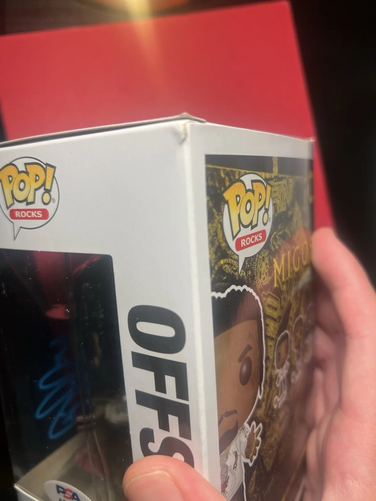Offset Migos Signed Autographed Funko Pop PSA/DNA COA RARE With Protector!, image 3
