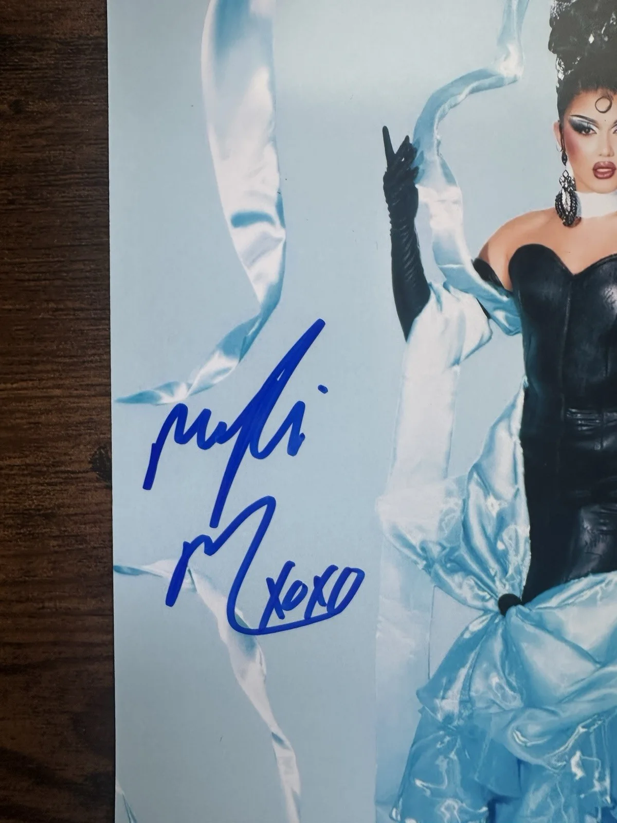 Myki Meeks Rupaul’s Drag Race Winner Autographed 8 X 10 Photo Signed In Person, изображение 2