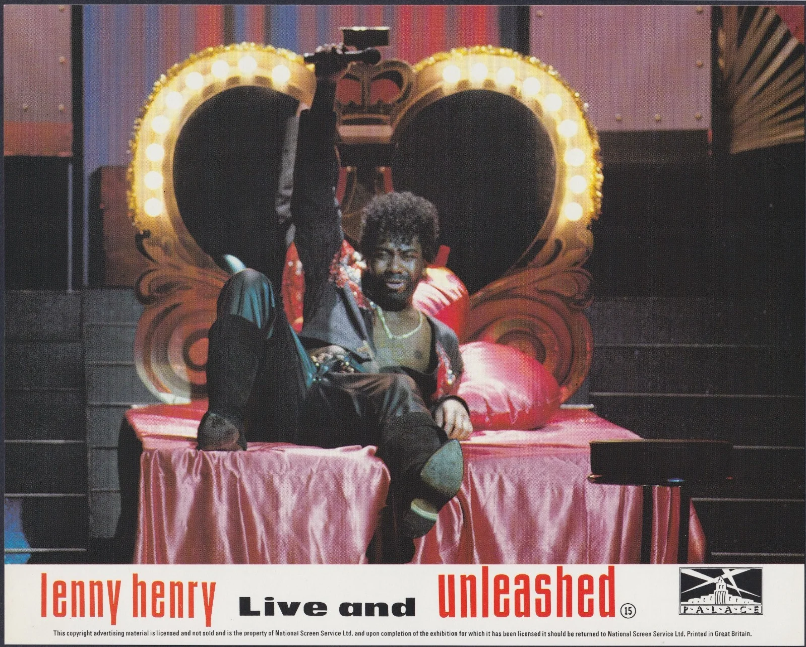 Lenny Live and Unleashed 8x ORIGINAL UK FOH Lobby Cards 1989, изображение 5