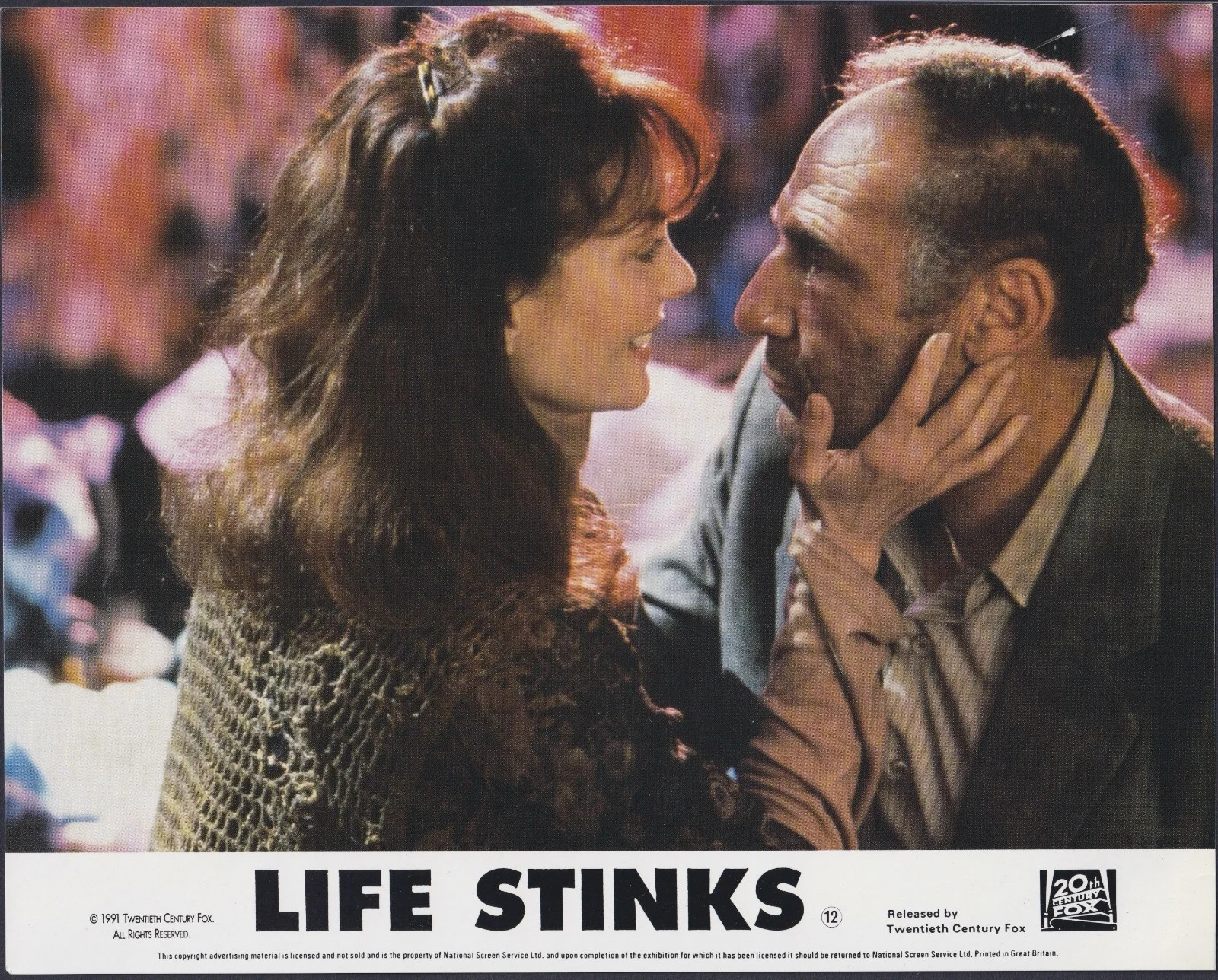 Life Stinks 8x ORIGINAL UK FOH Lobby Cards Mel Brooks 1991, изображение 3