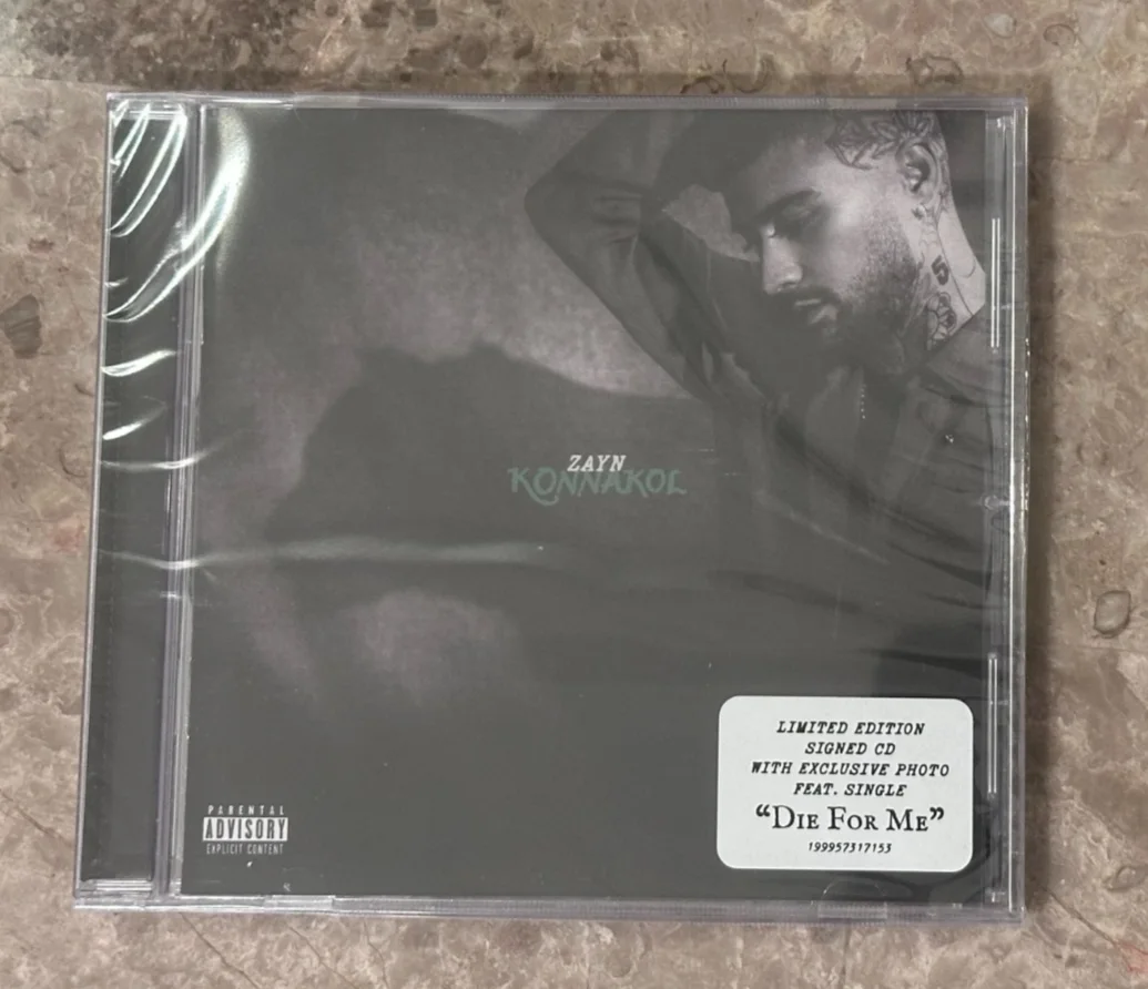 Zayn SIGNED Konnakol CD INSERT - LIMITED EDITION - SEALED - IN HAND - SHIPS NOW, image 2